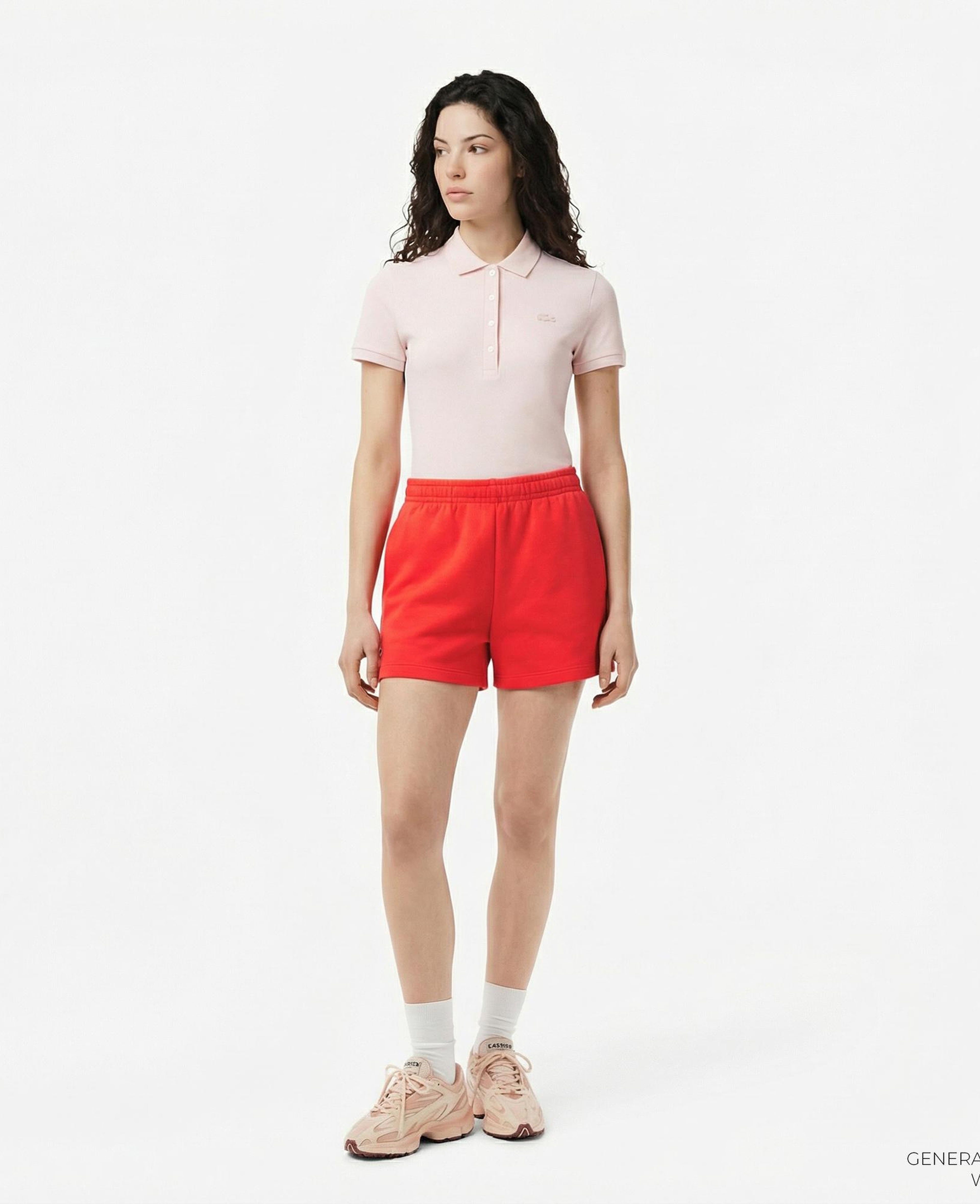 Lacoste Kadın Kırmızı Şort