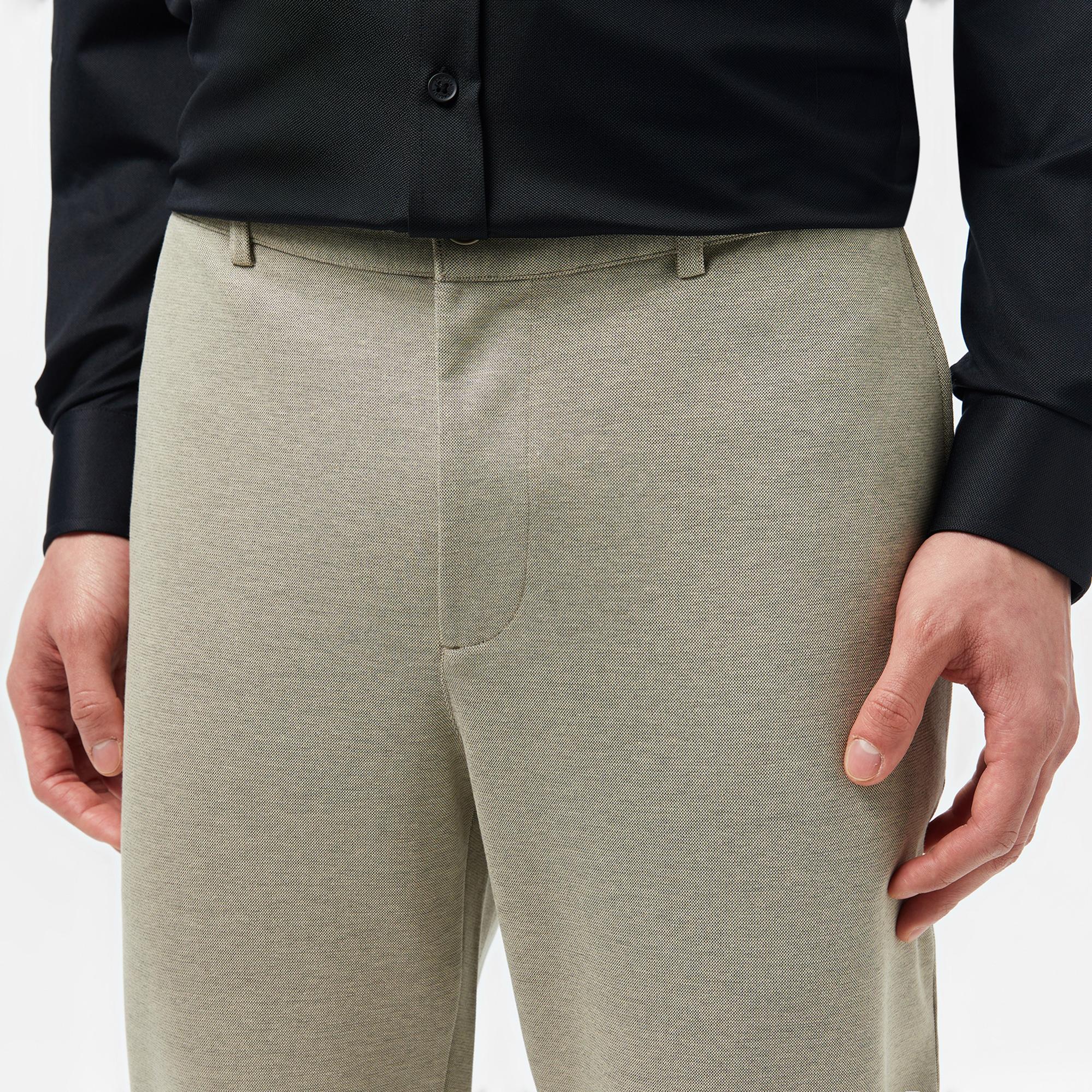 Lacoste Erkek Regular Fit Bej Pantolon
