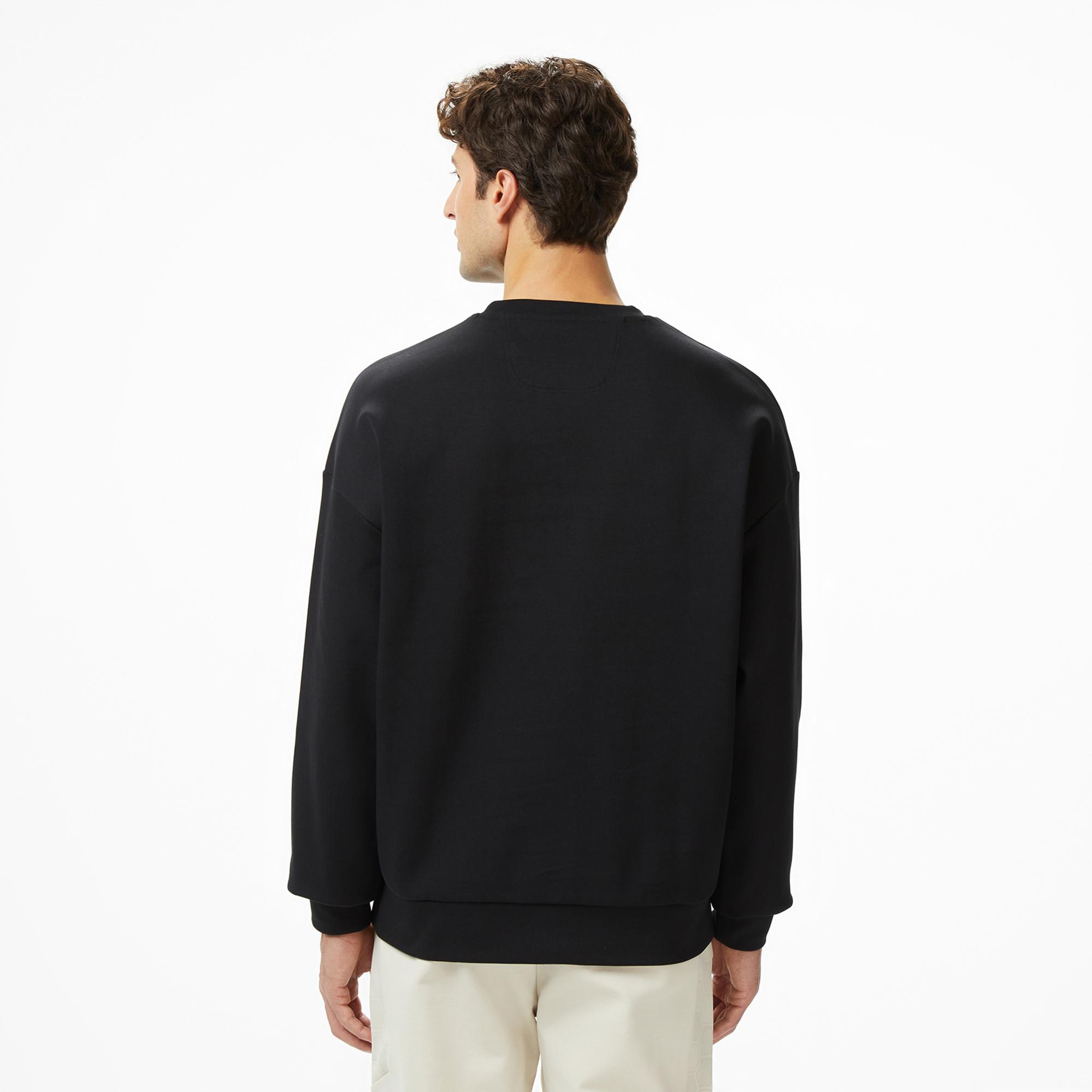 Boss Stenson Erkek Siyah Sweatshirt