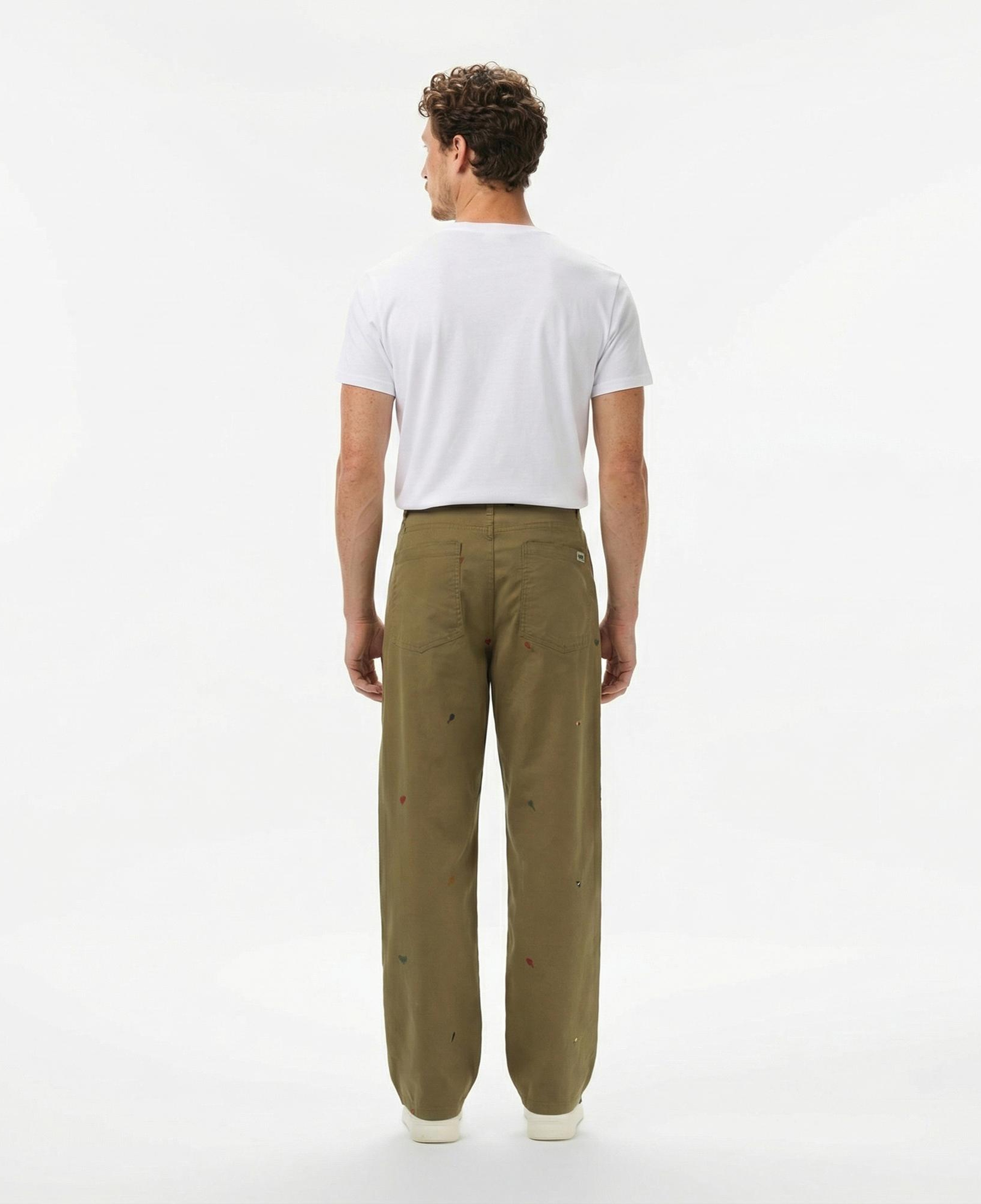 Lacoste Erkek Relaxed Fit Haki Pantolon