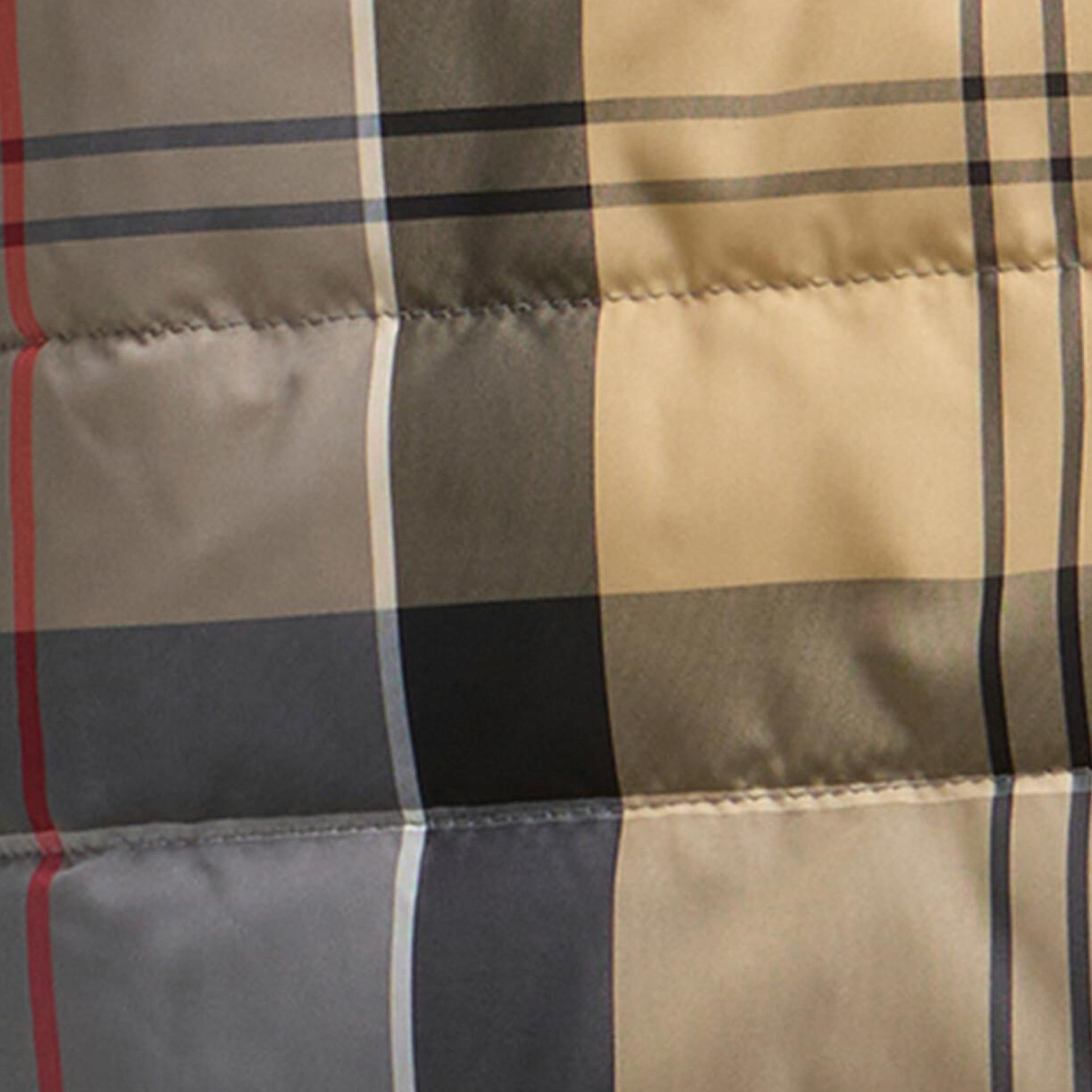 Barbour Reversible Tartan Puffer Yelek