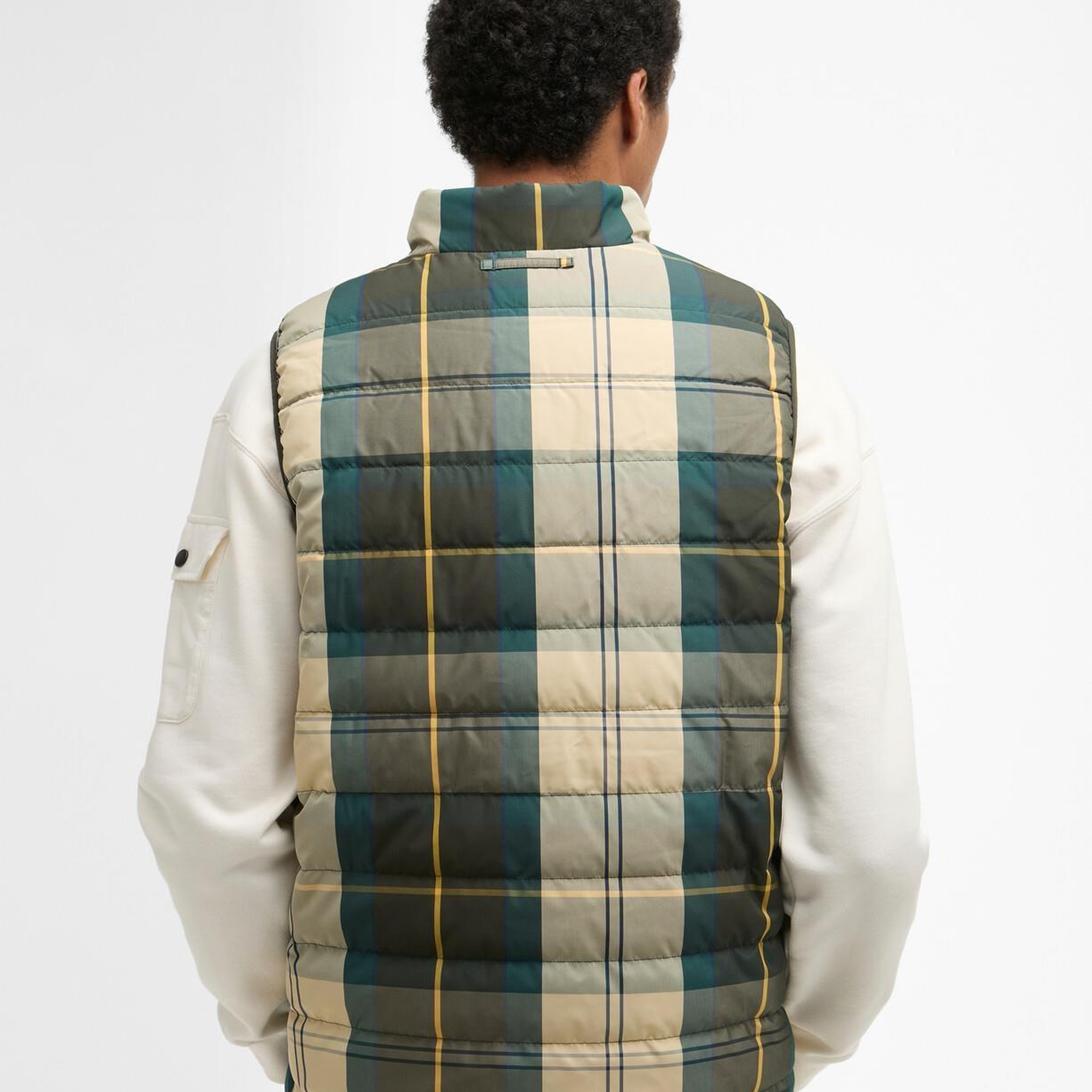 Barbour Reversible Tartan Puffer Yelek