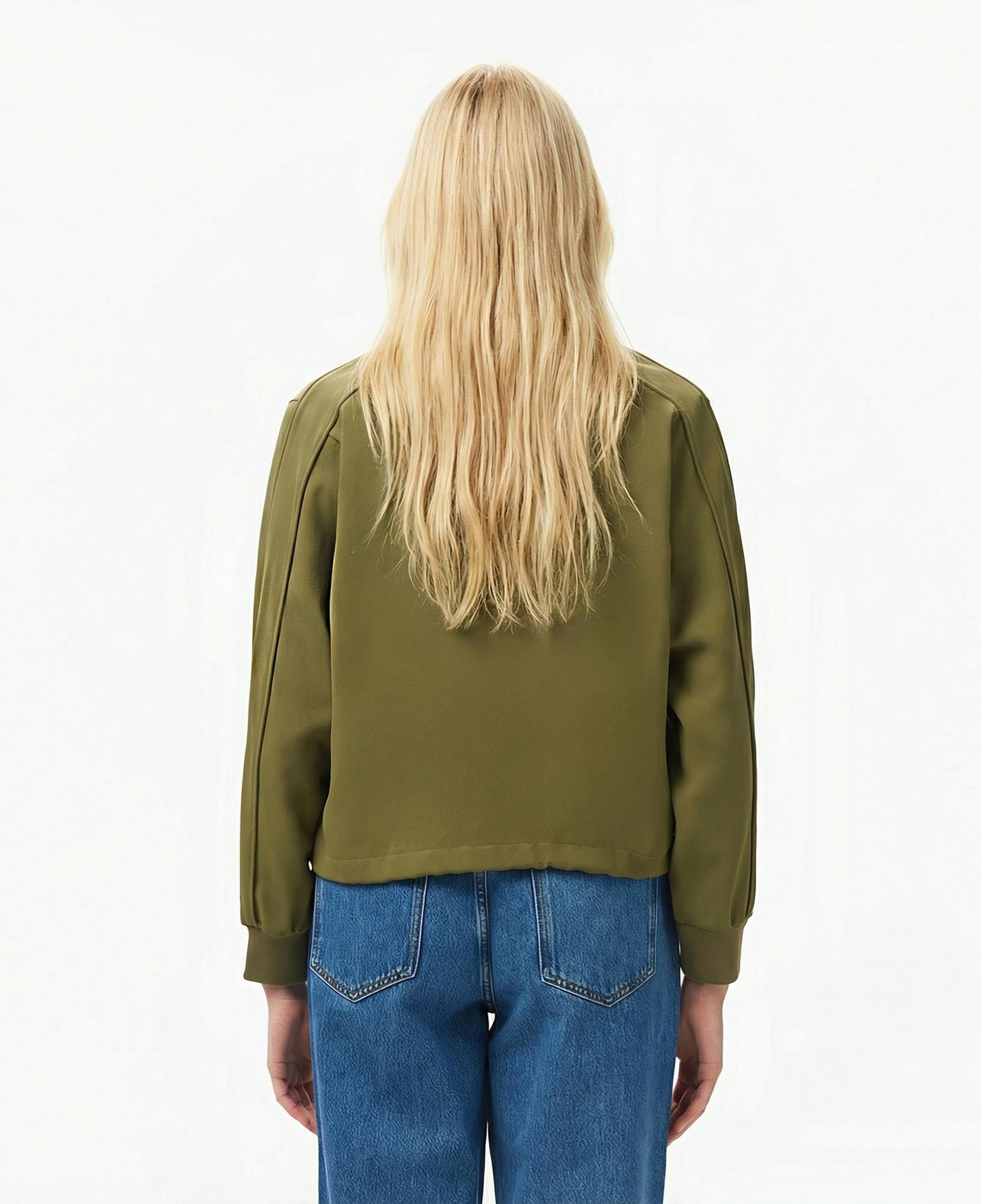 Lacoste Kadın Regular Fit Hakim Yaka Haki Gömlek