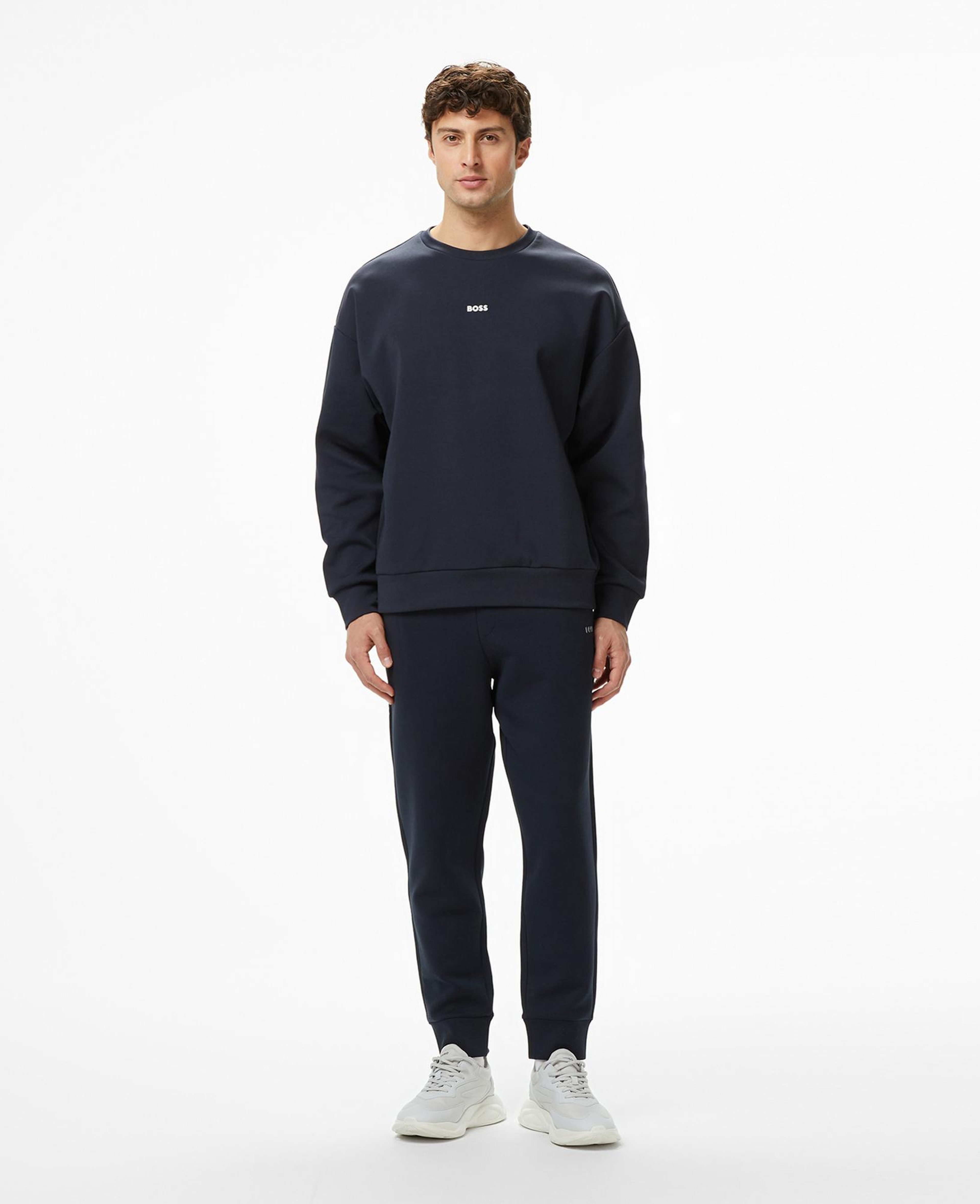 Boss Stenson Erkek Lacivert Sweatshirt