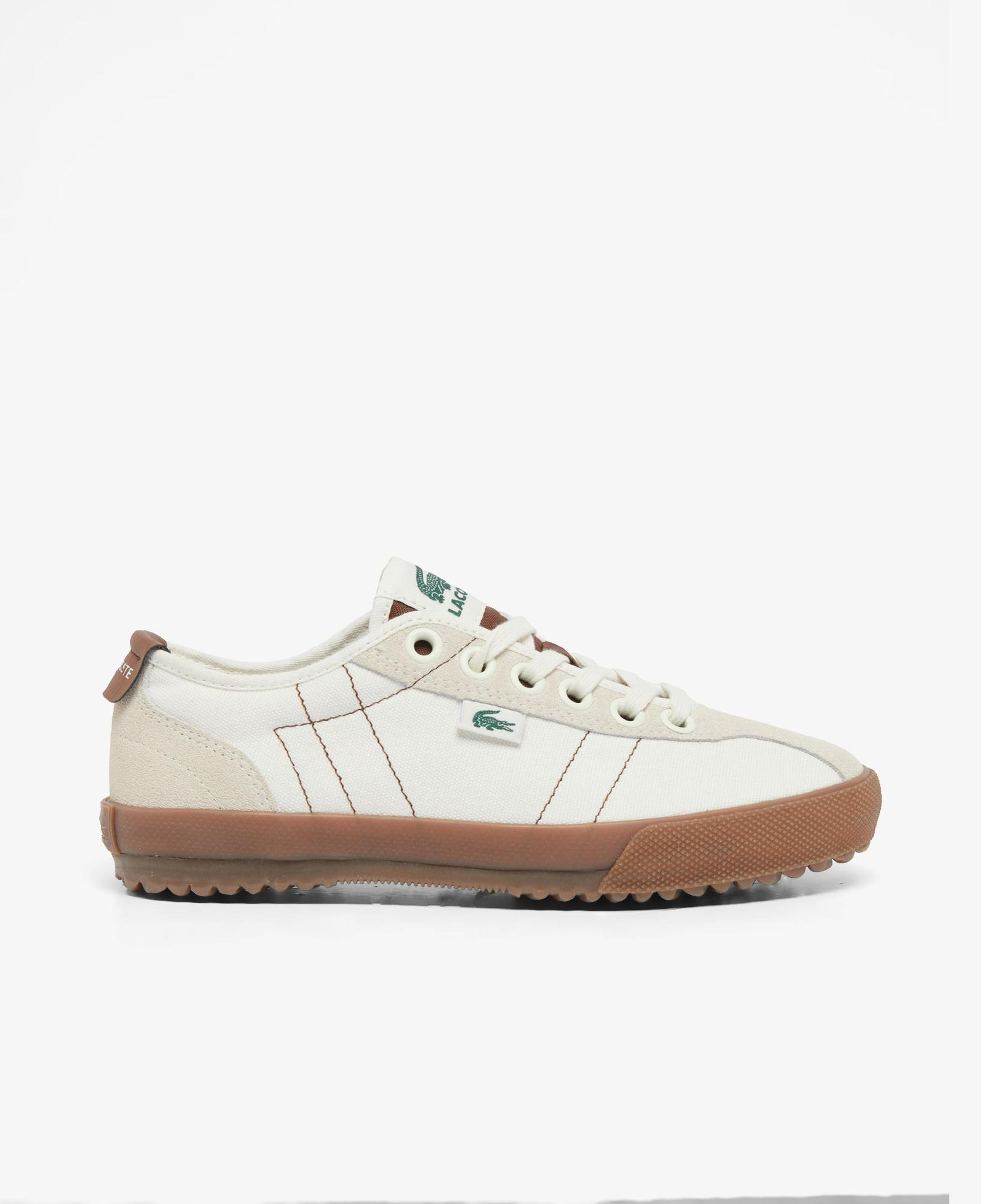 Lacoste Backslam Kadın Krem Sneaker
