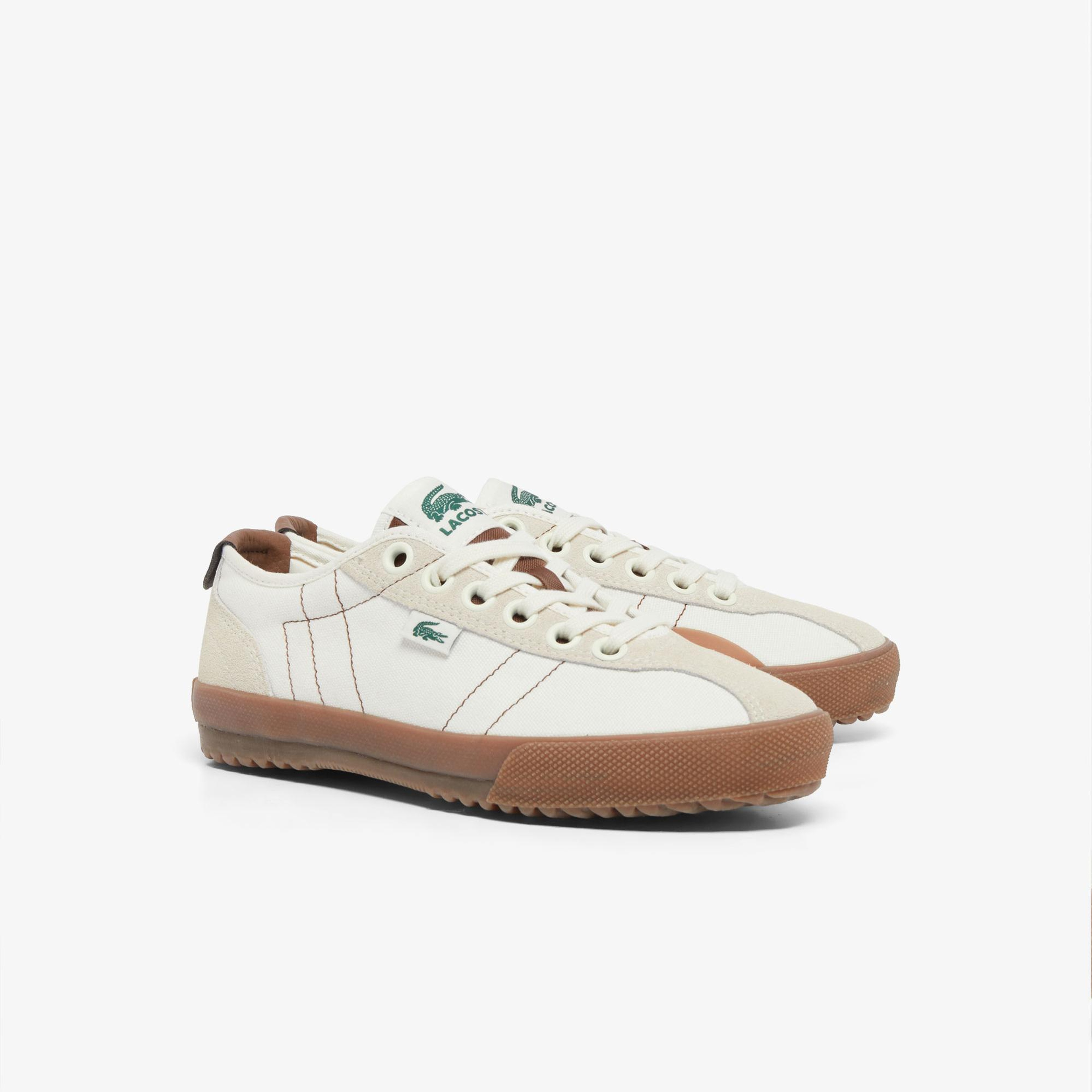 Lacoste Backslam Kadın Krem Sneaker