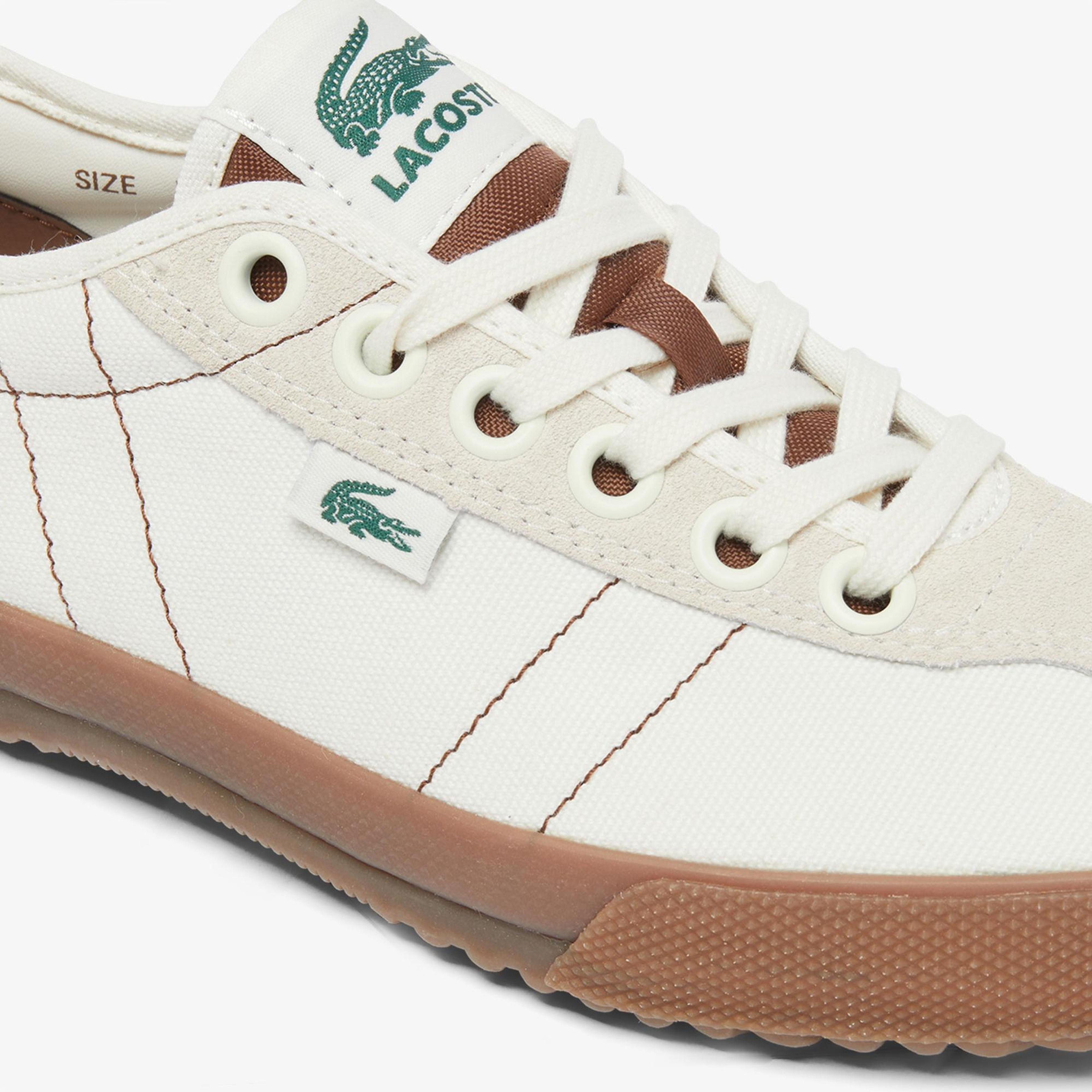 Lacoste Backslam Kadın Krem Sneaker