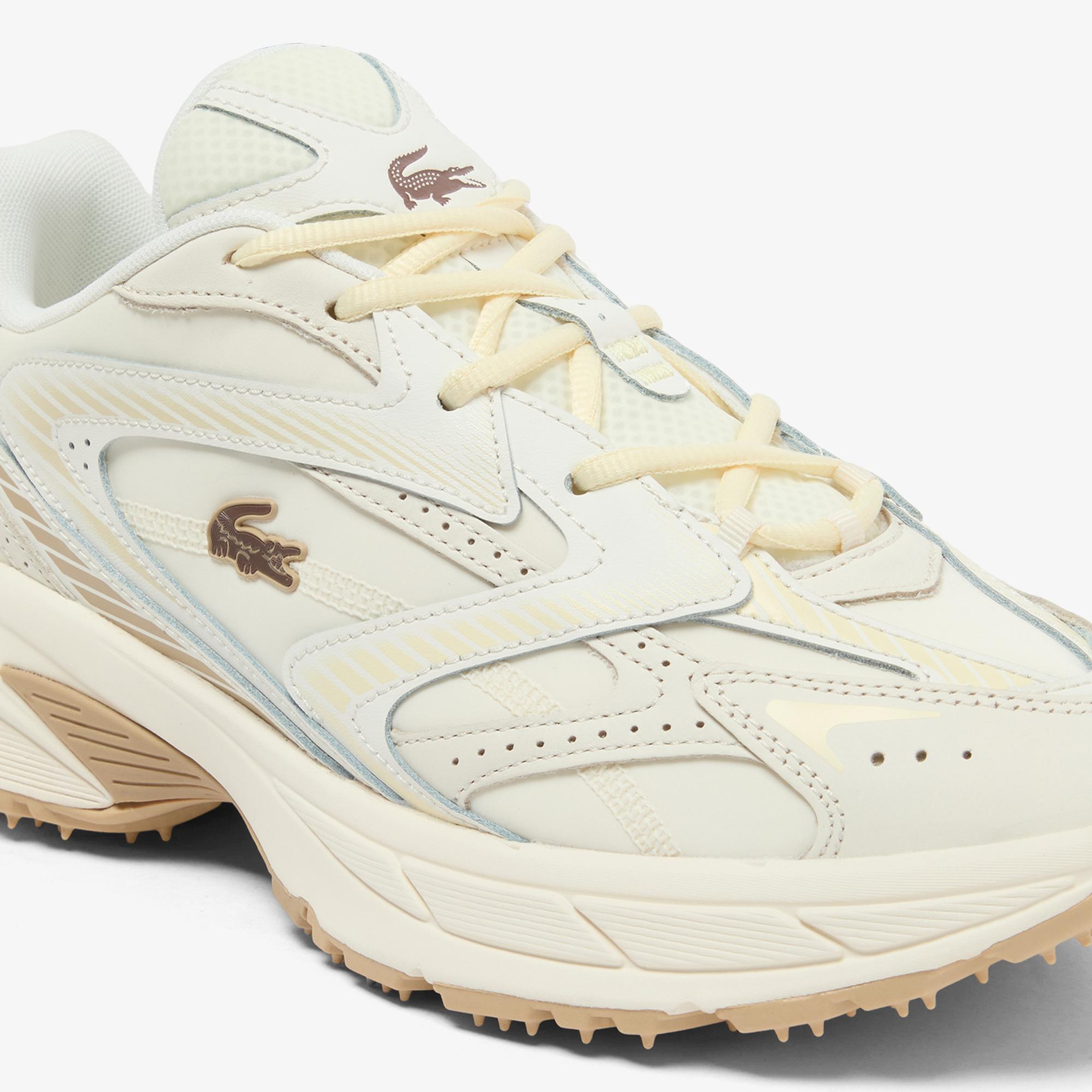 Lacoste L003 Neo Shot Erkek Krem Sneaker