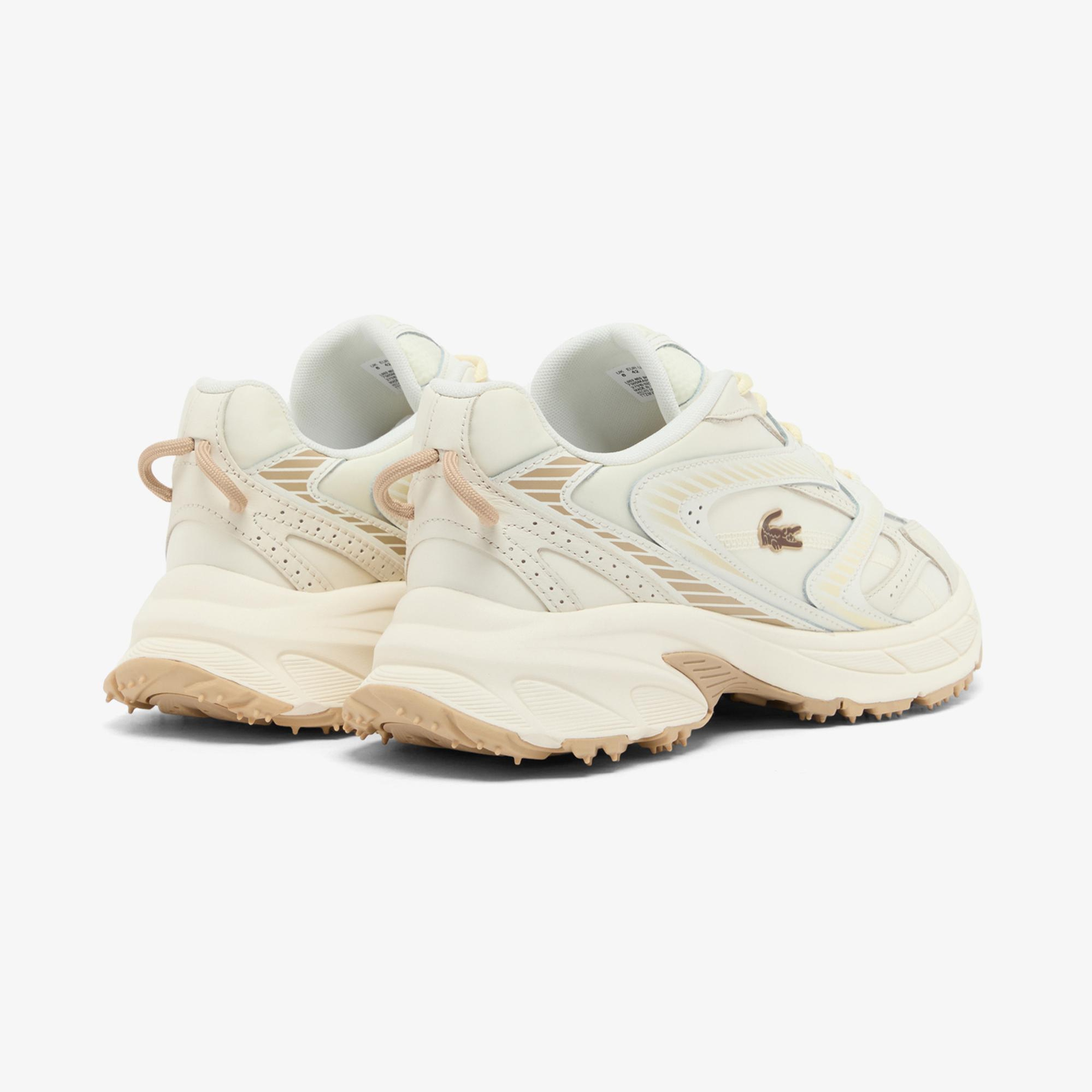 Lacoste L003 Neo Shot Erkek Krem Sneaker