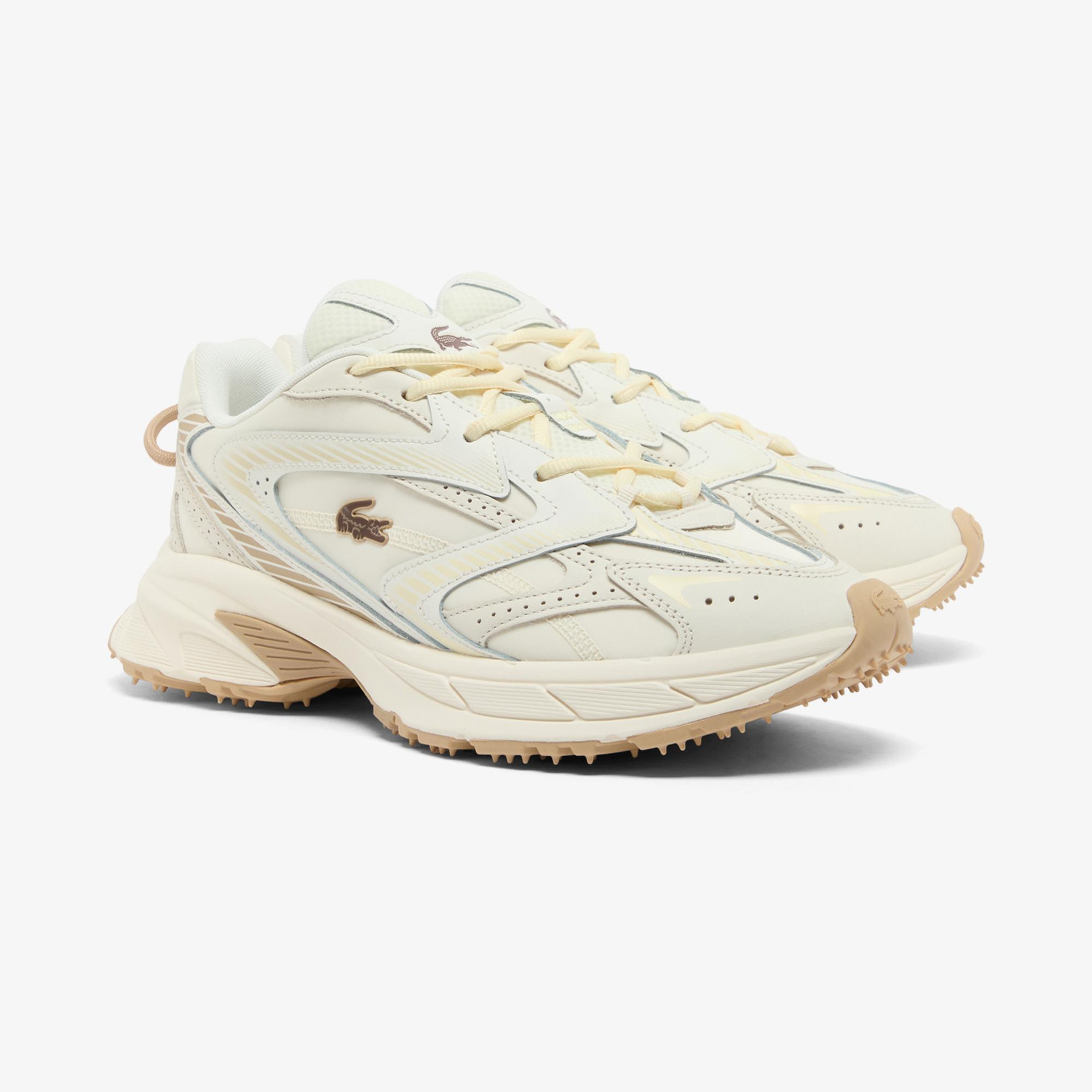 Lacoste L003 Neo Shot Erkek Krem Sneaker