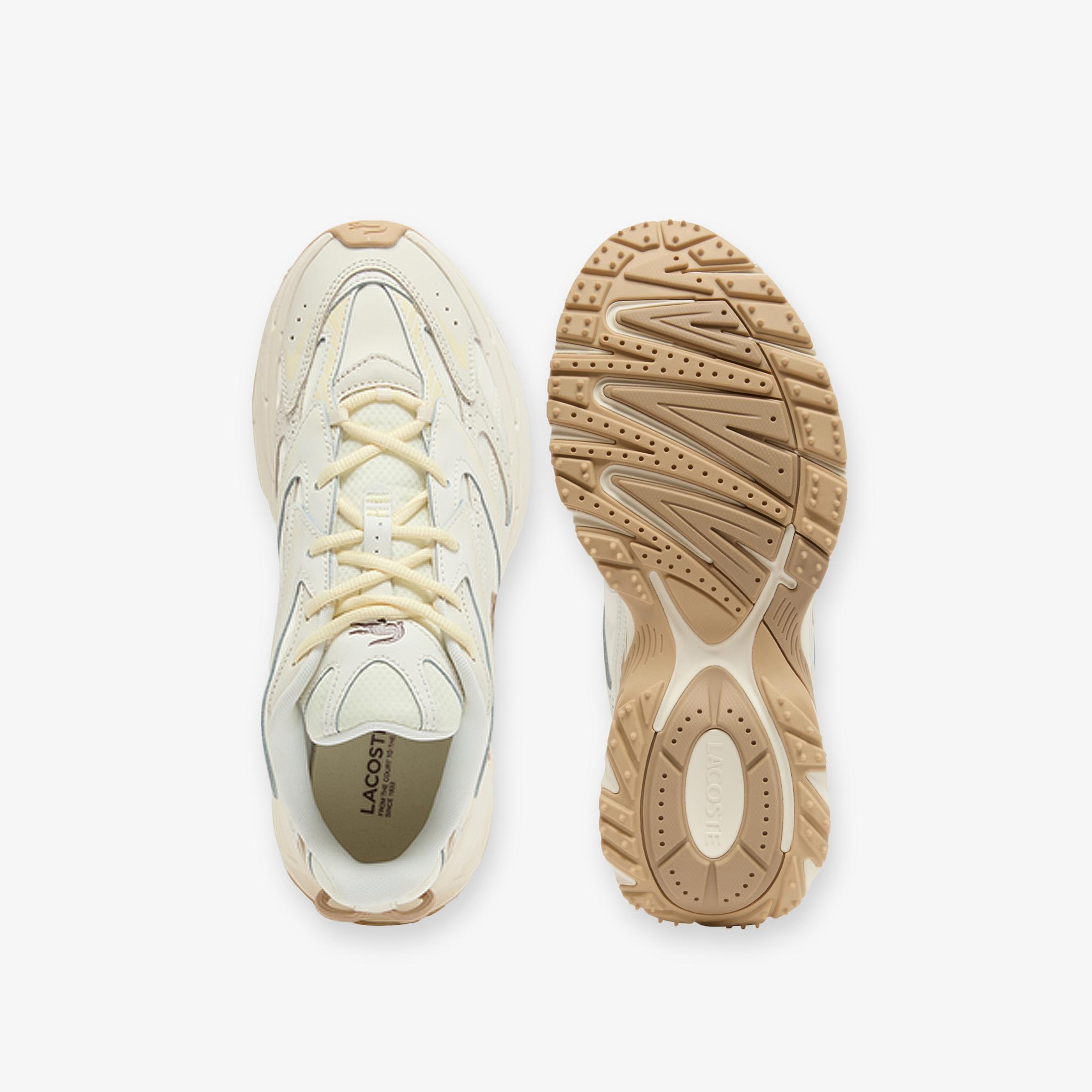 Lacoste L003 Neo Shot Erkek Krem Sneaker