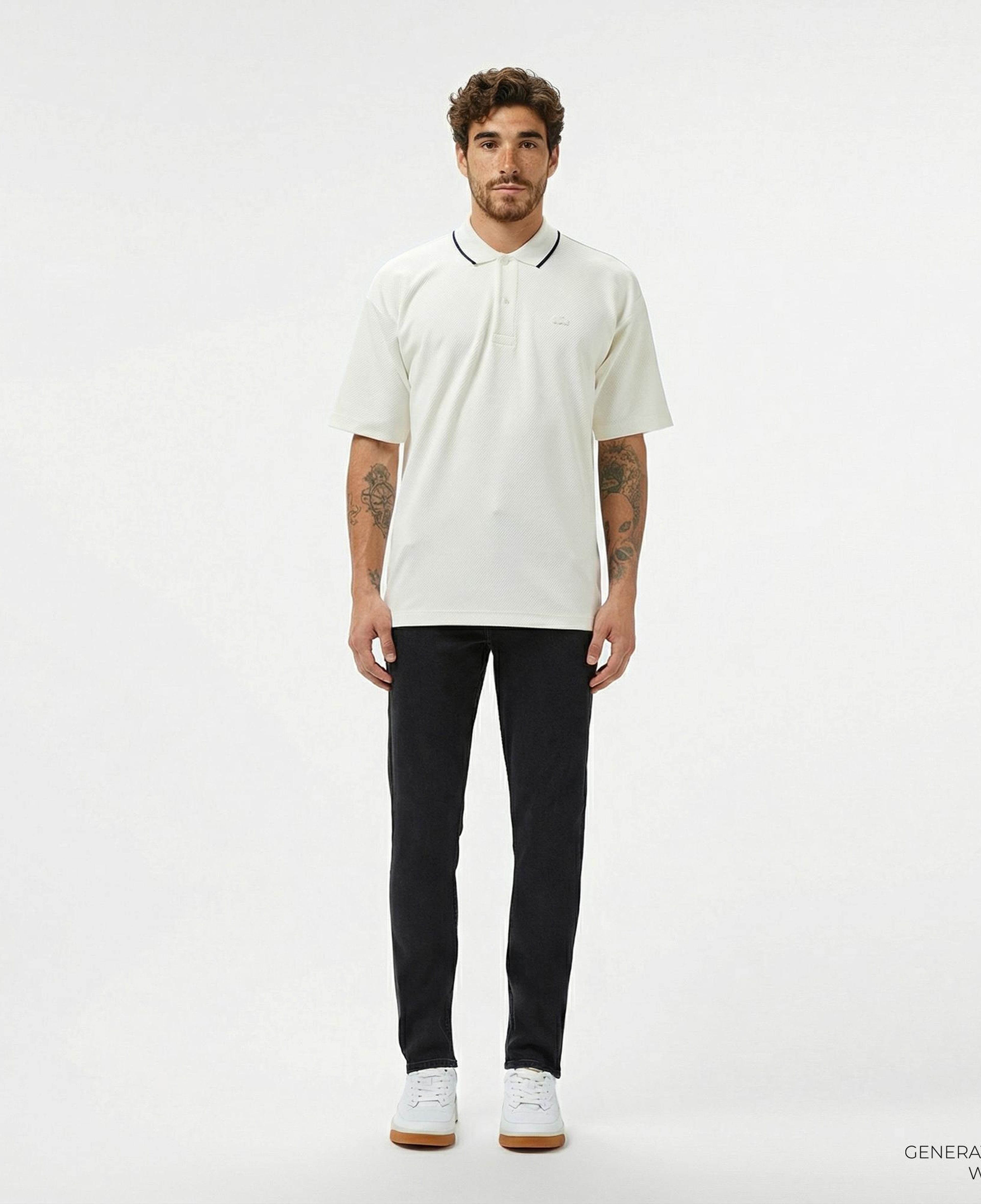 Lacoste Erkek Slim Fit Siyah Jean Pantolon