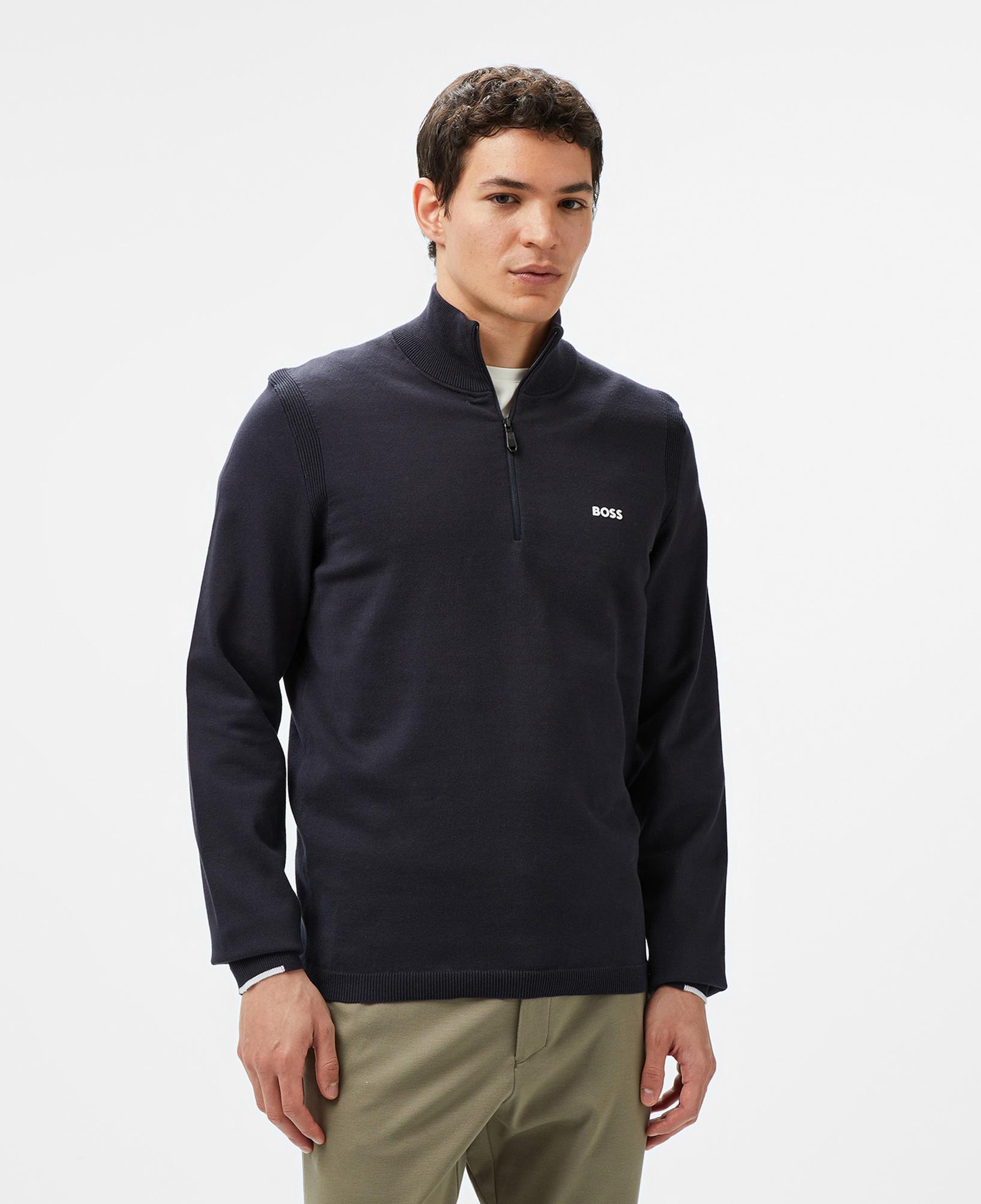 Boss Erkek Lacivert Kazak