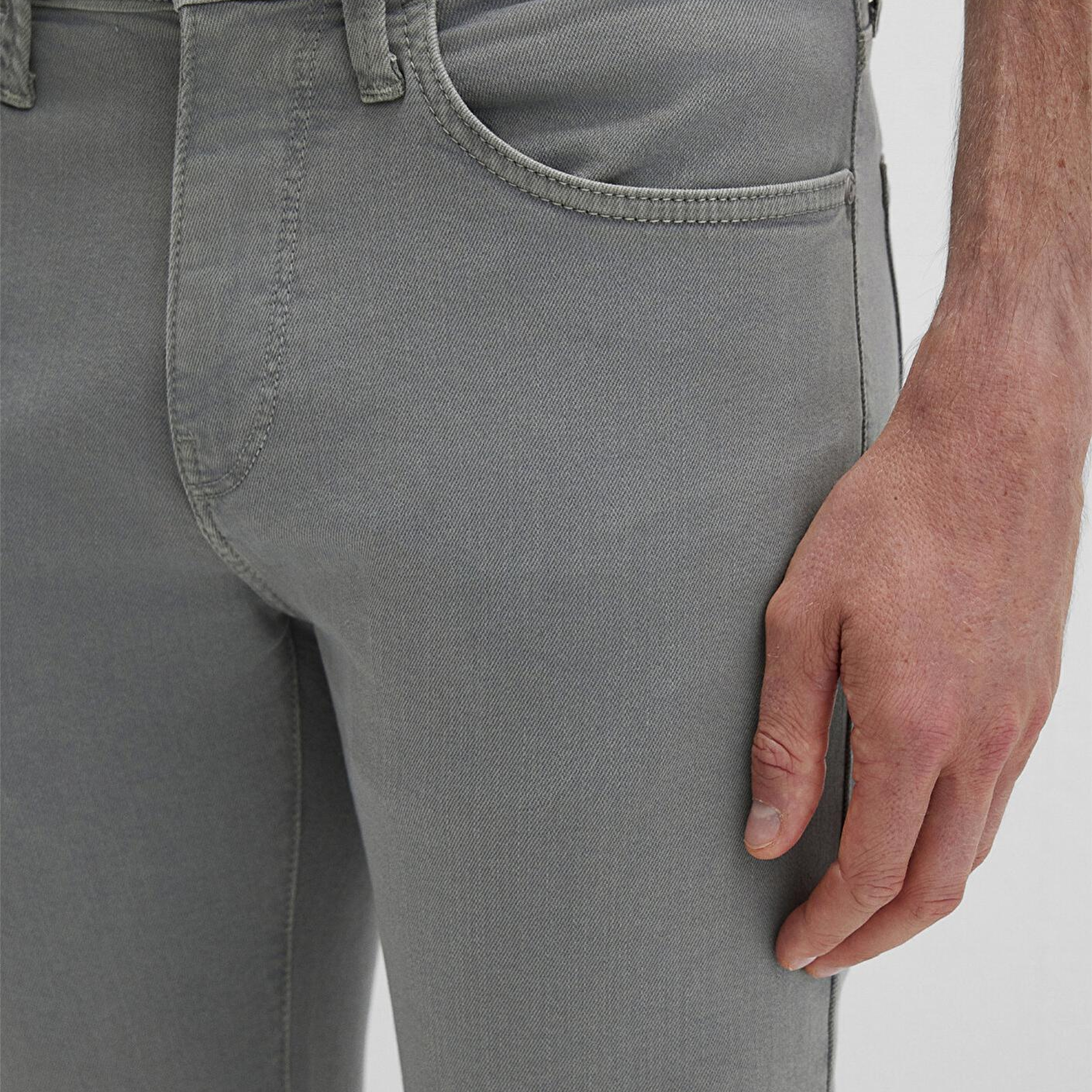 Mavi Marcus Gölge Gri Comfort Gabardin Pantolon 0035180922