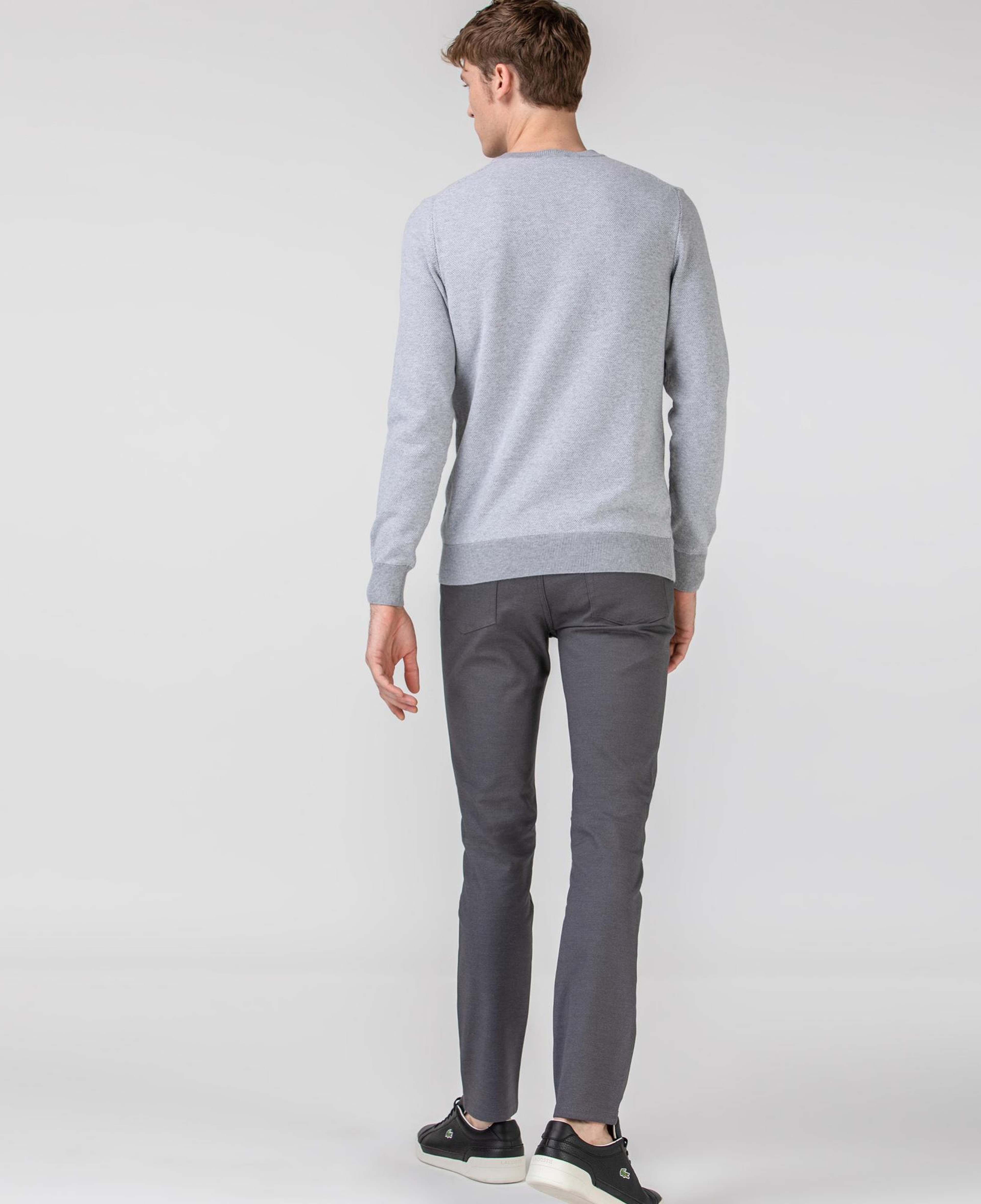 Erkek Slim Fit Gri Pantolon