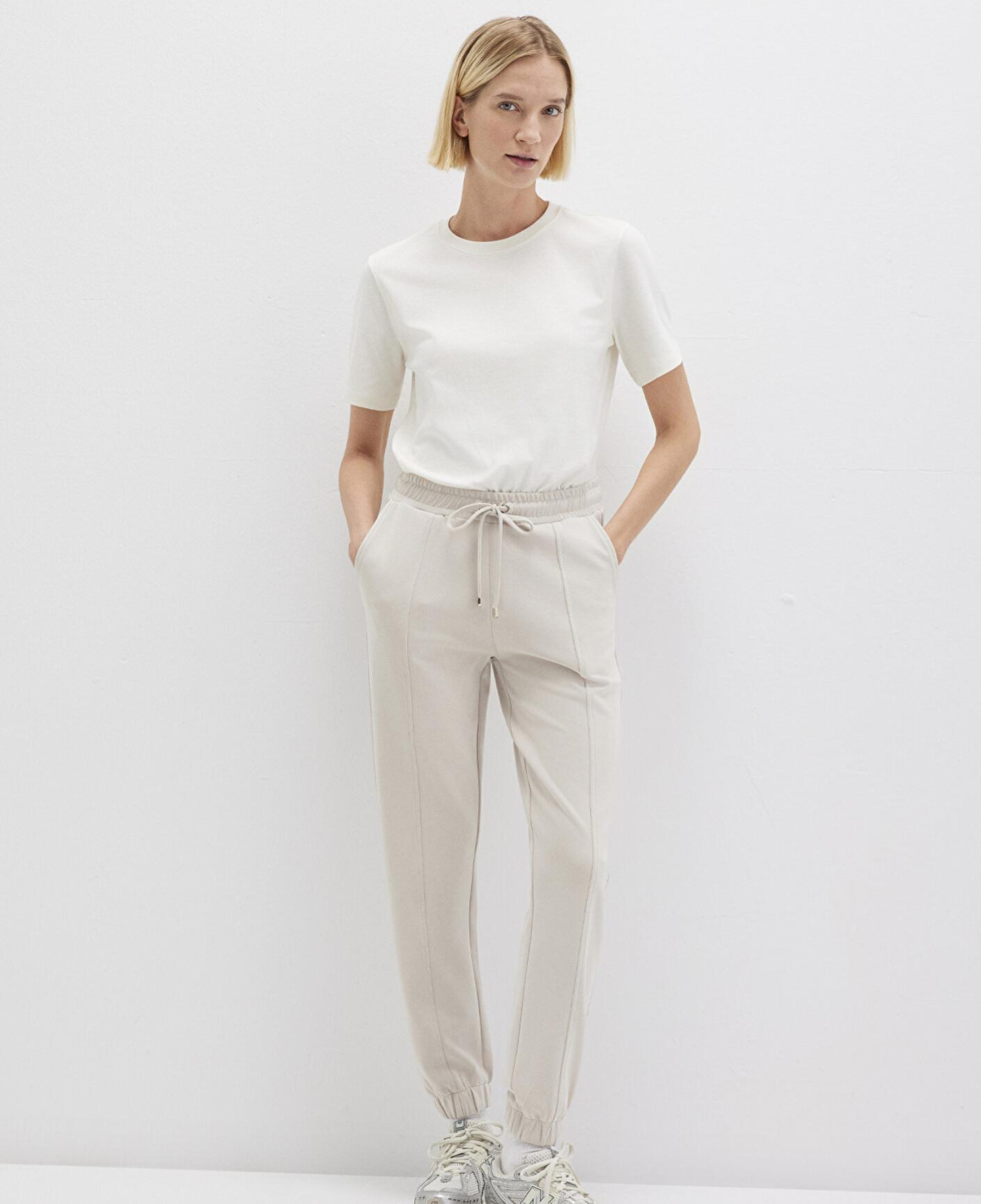 Mavi Lux Touch (TENCEL™) Modal Bej Eşofman Altı 1600453-34531