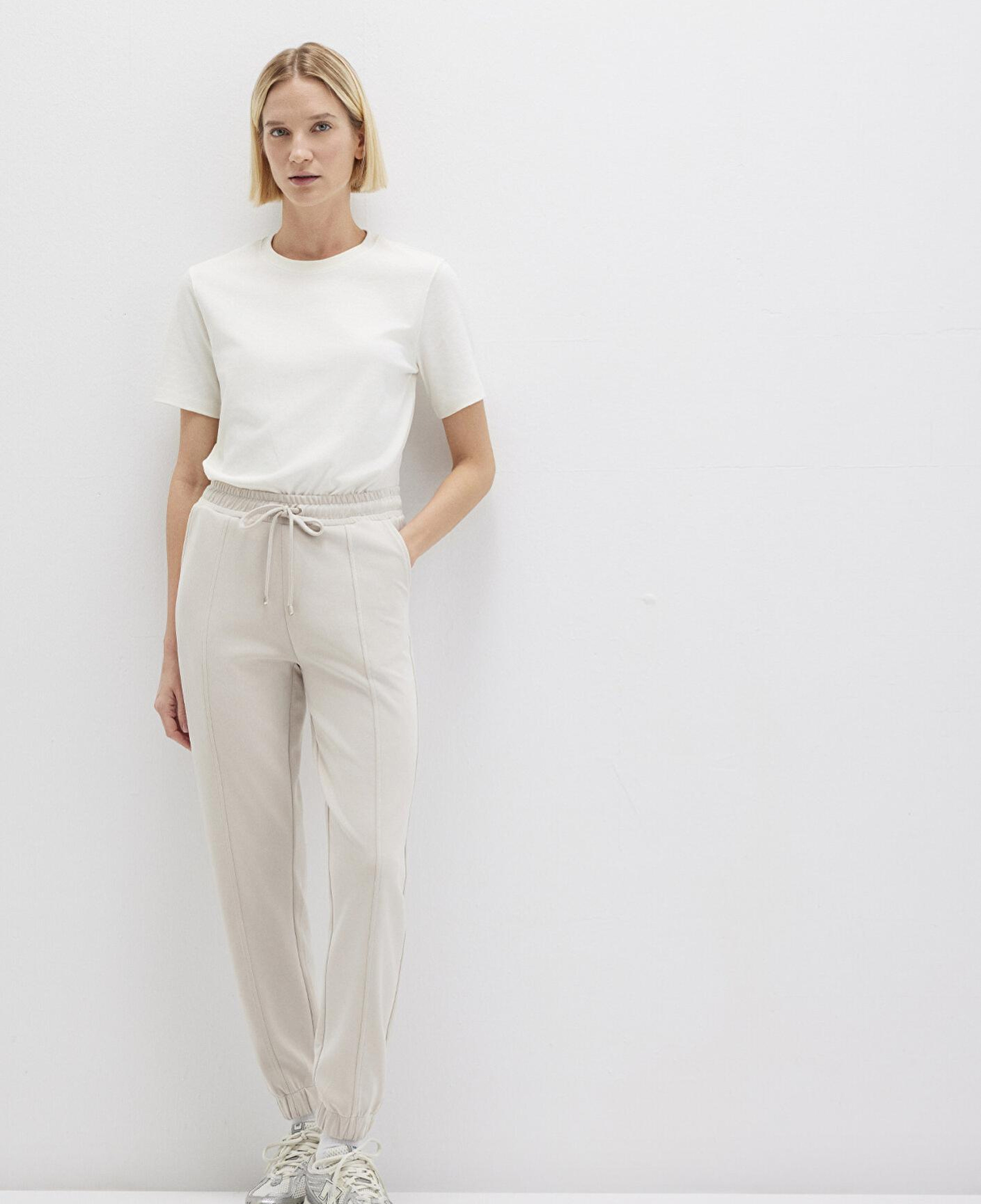 Mavi Lux Touch (TENCEL™) Modal Bej Eşofman Altı 1600453-34531