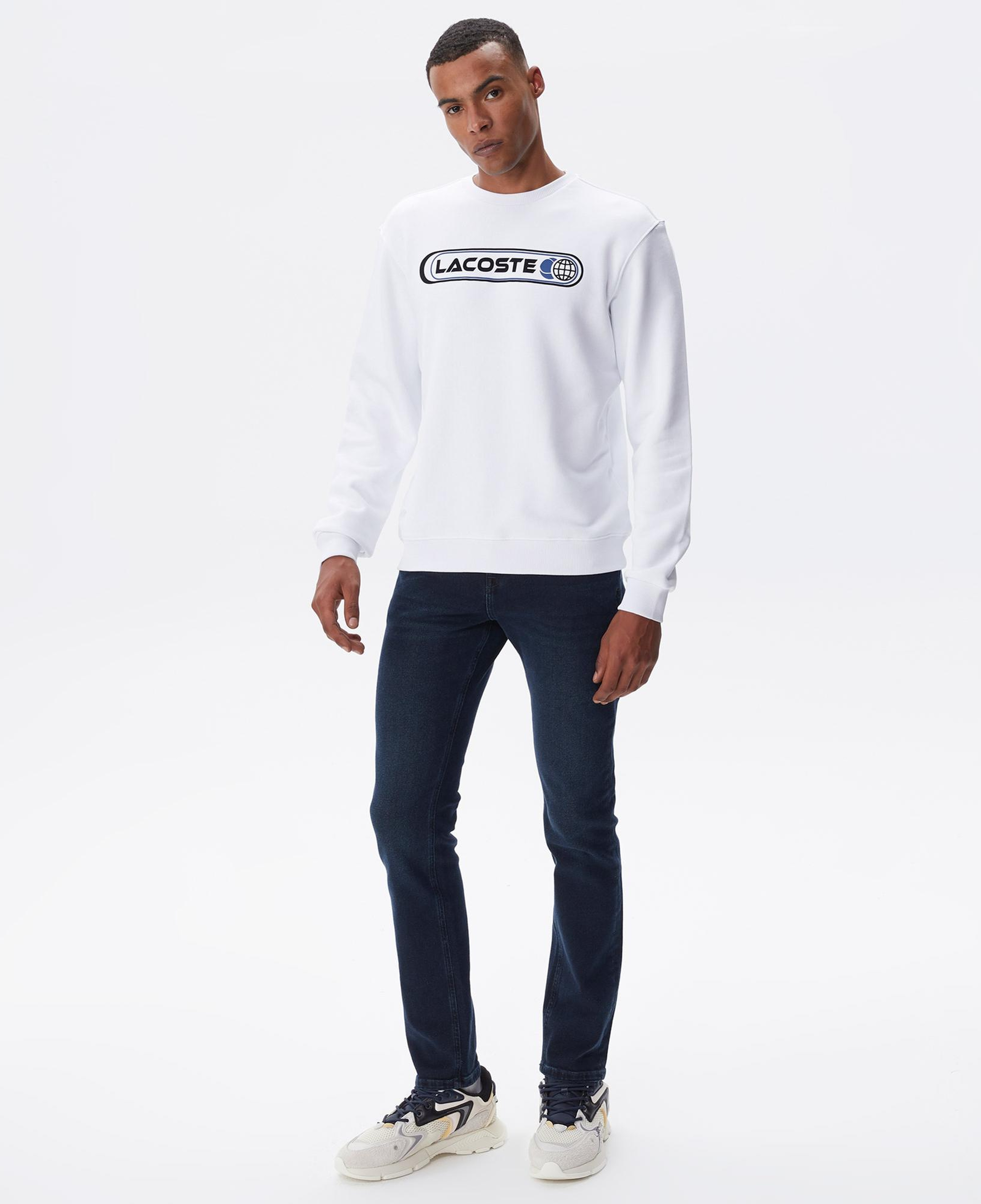 Lacoste Erkek Slim Fit Lacivert Jean Pantolon