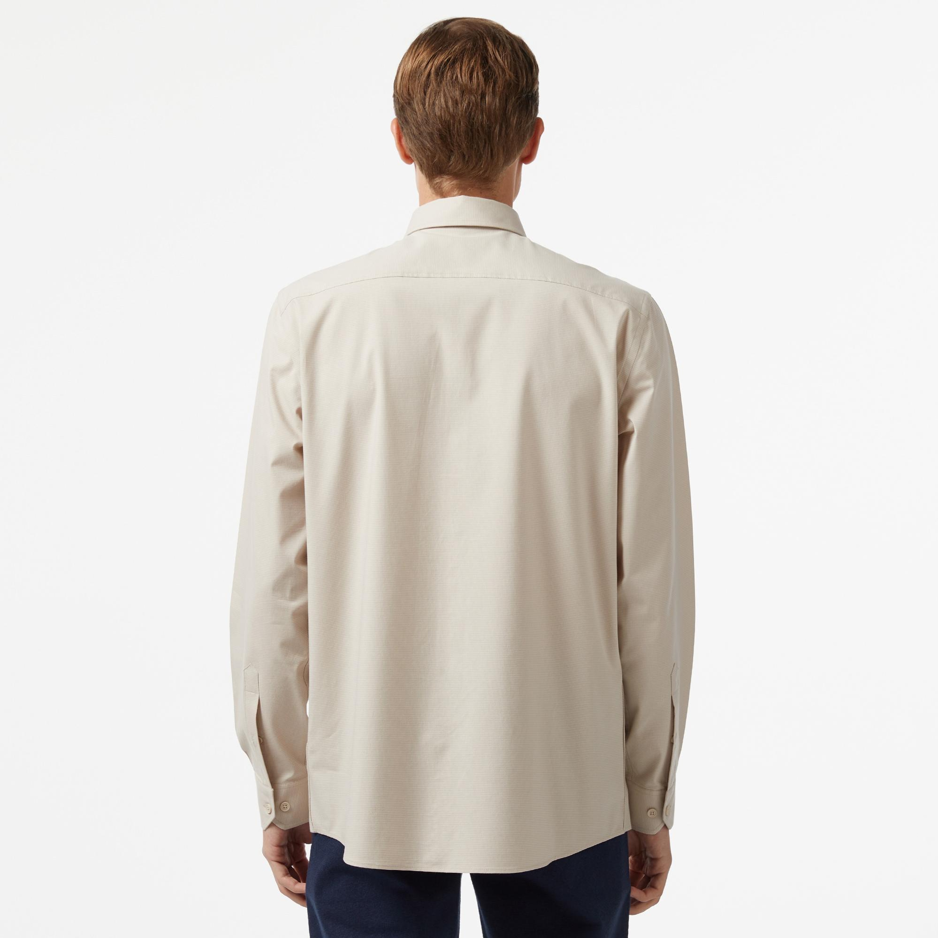 Lacoste Erkek Regular Fit Bej Gömlek