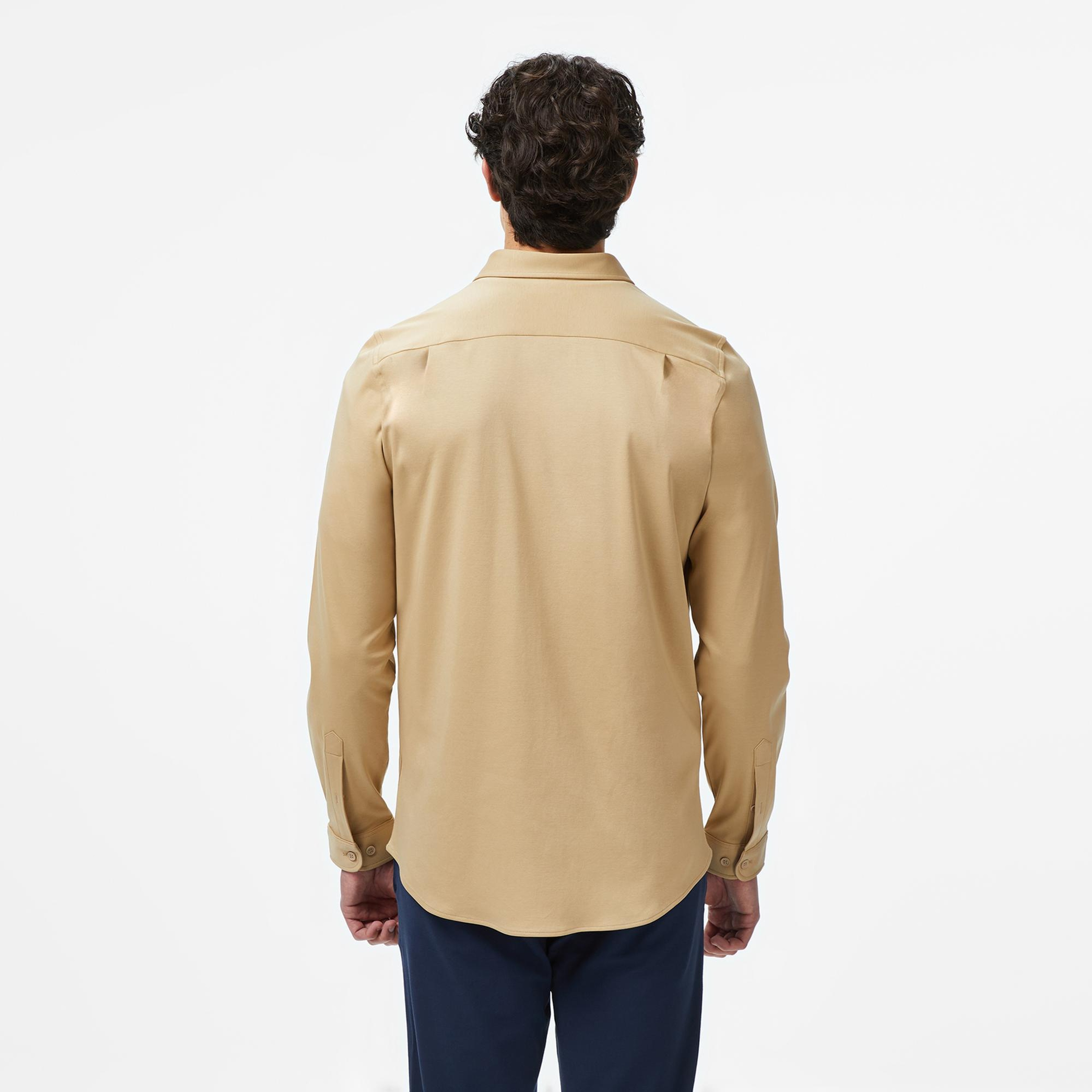 Lacoste Erkek Slim Fit Bej Gömlek