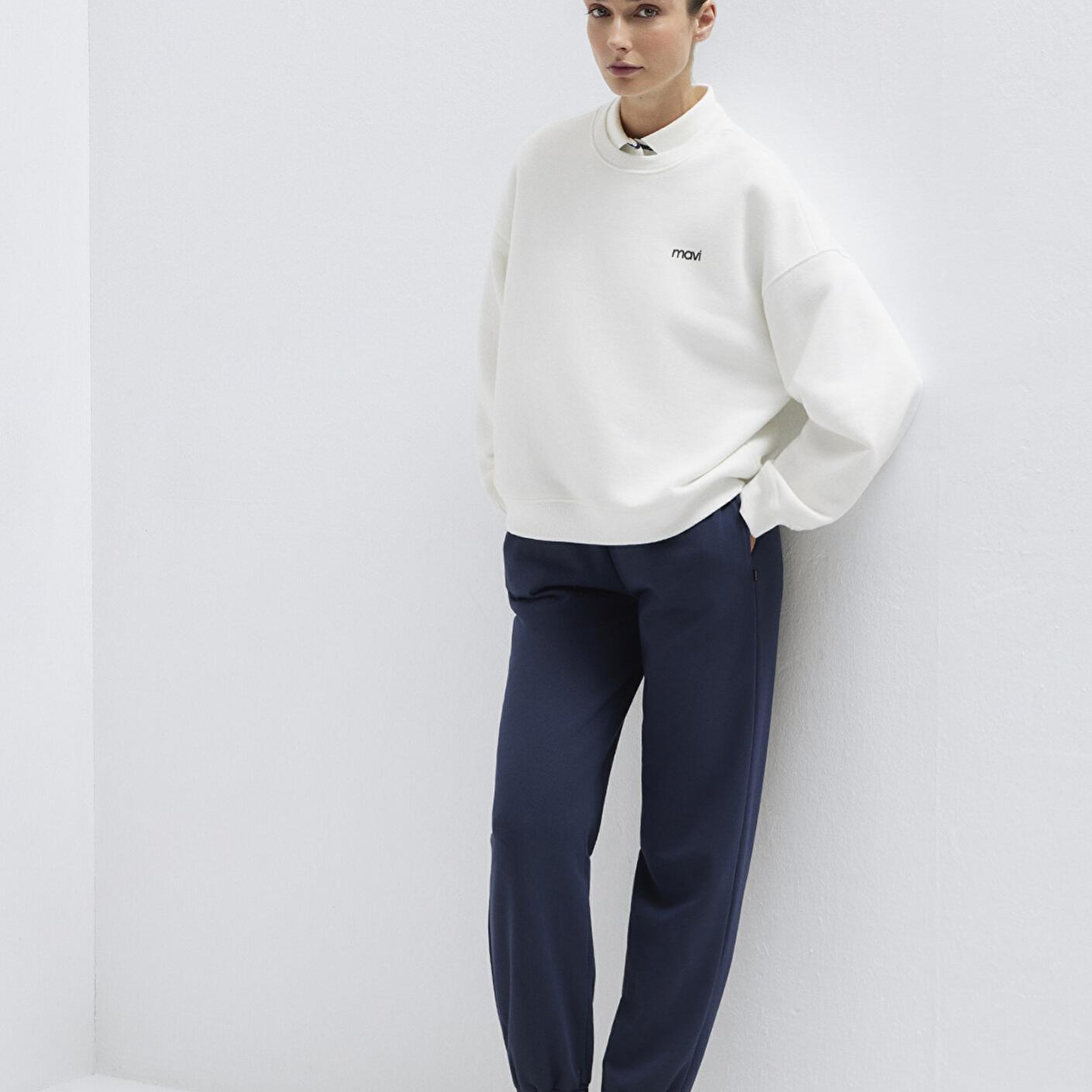 Mavi Lacivert Basic Eşofman Altı 1600903-34665