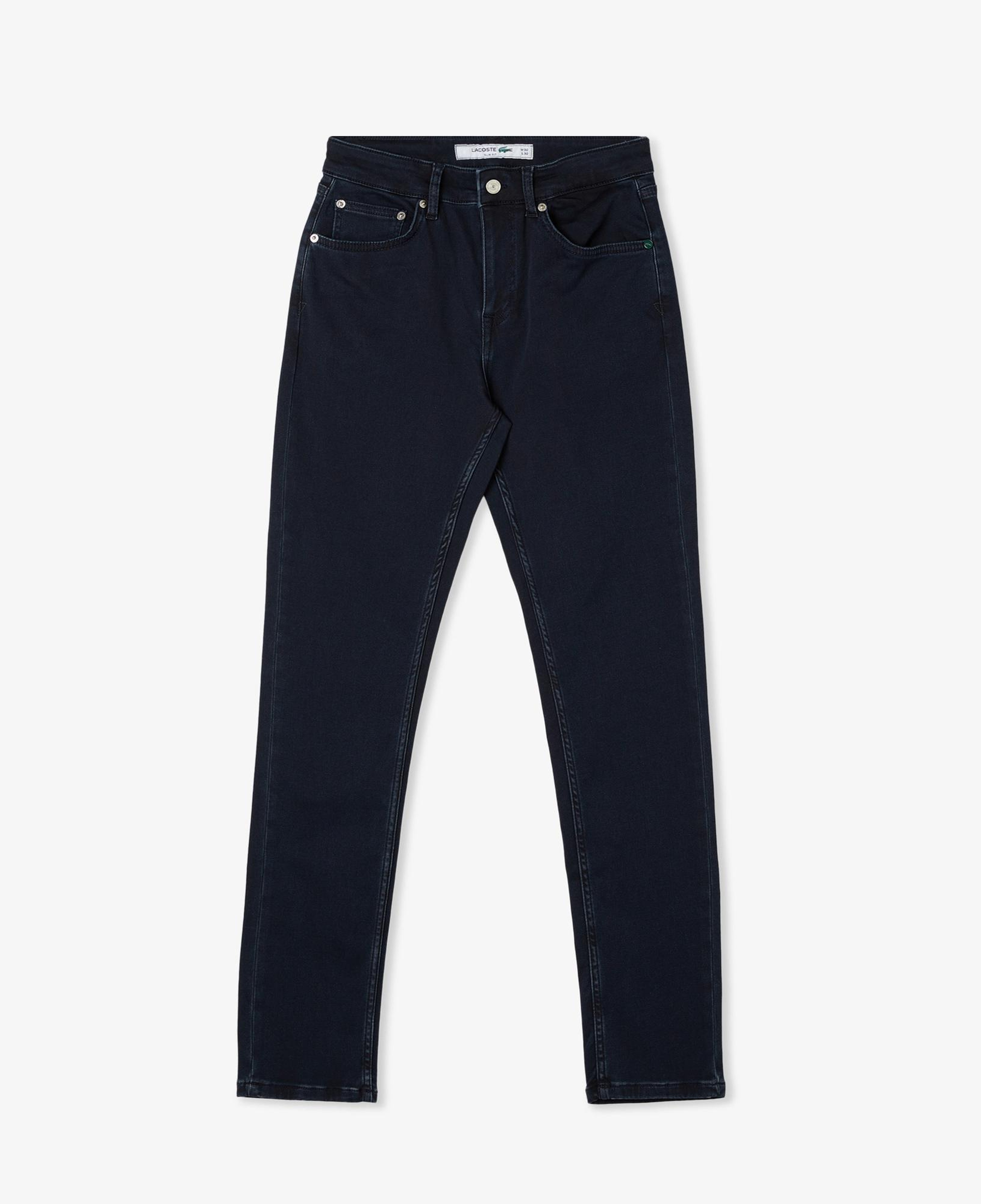 Lacoste Erkek Slim Fit Lacivert Jean Pantolon