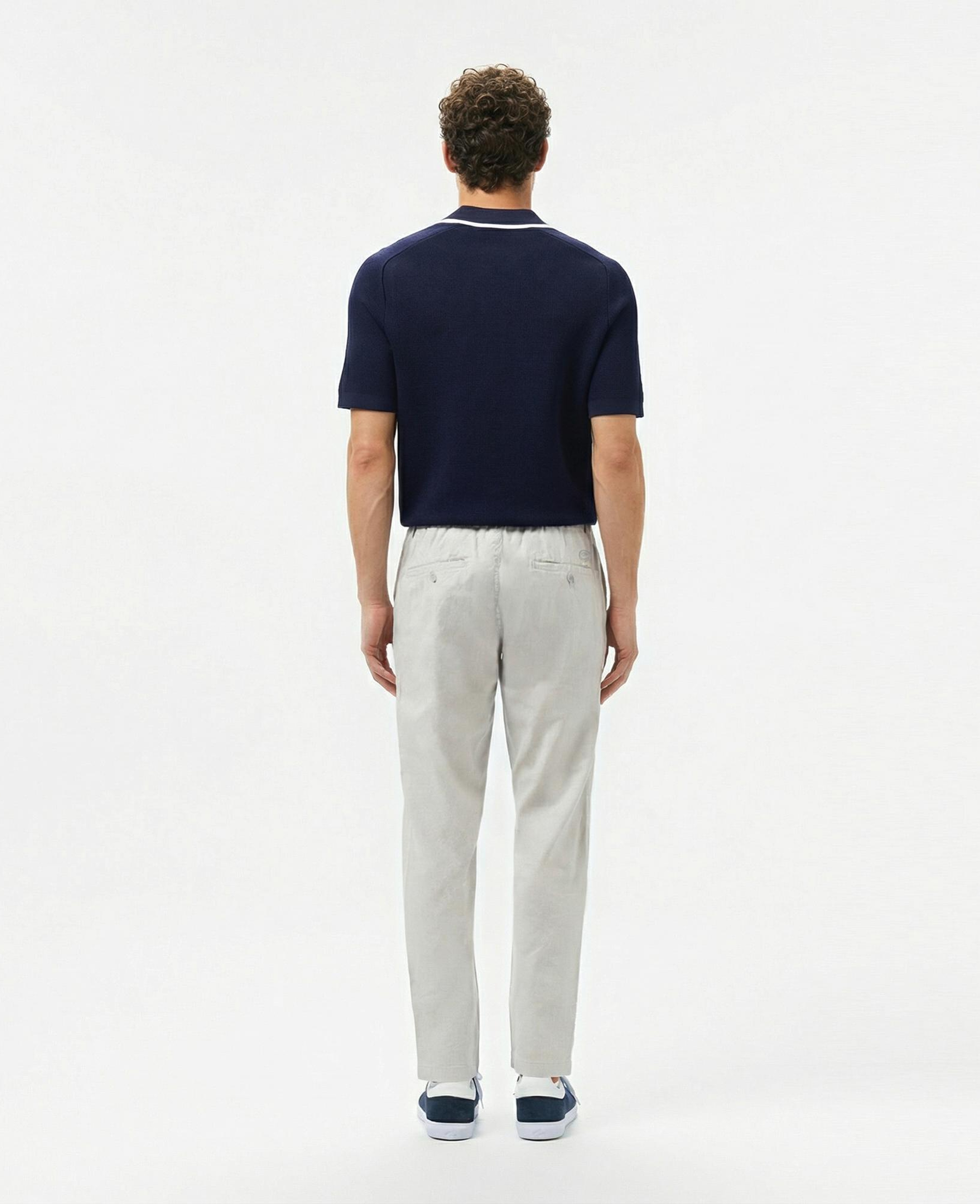 Lacoste Erkek Slim Fit Gri Pantolon