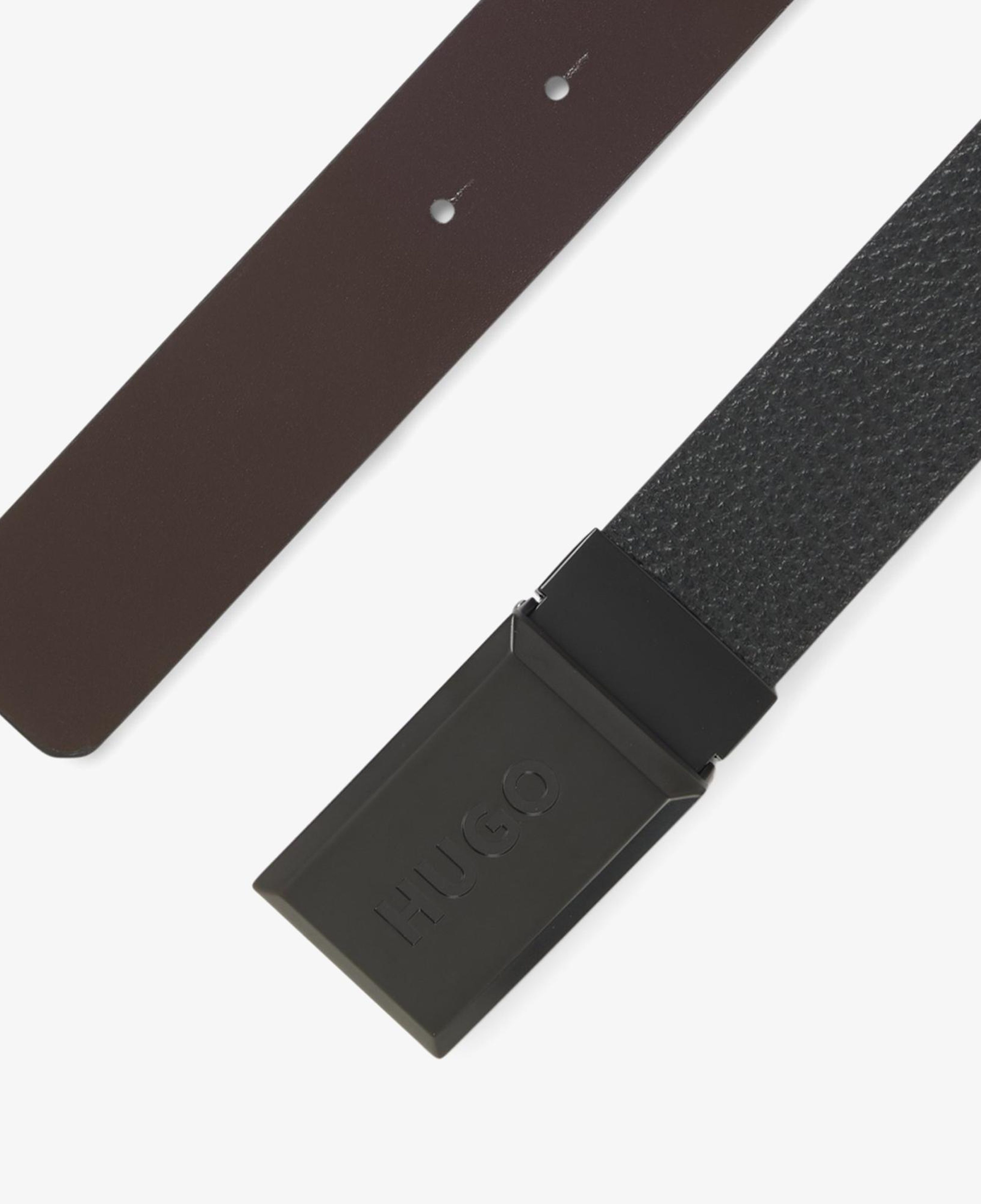 Hugo Garlond Erkek Siyah Kemer