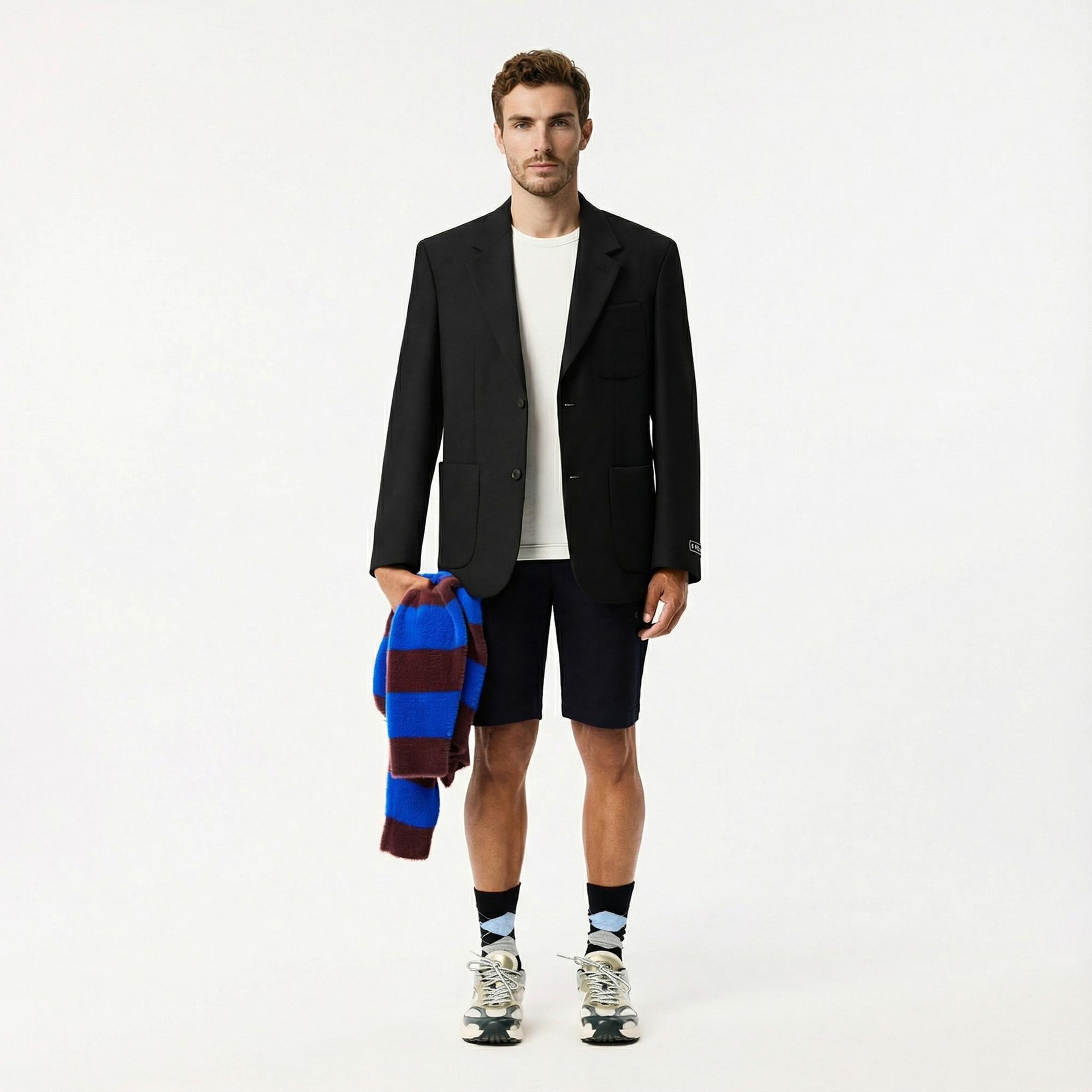 Lacoste Erkek Slim Fit Lacivert Şort