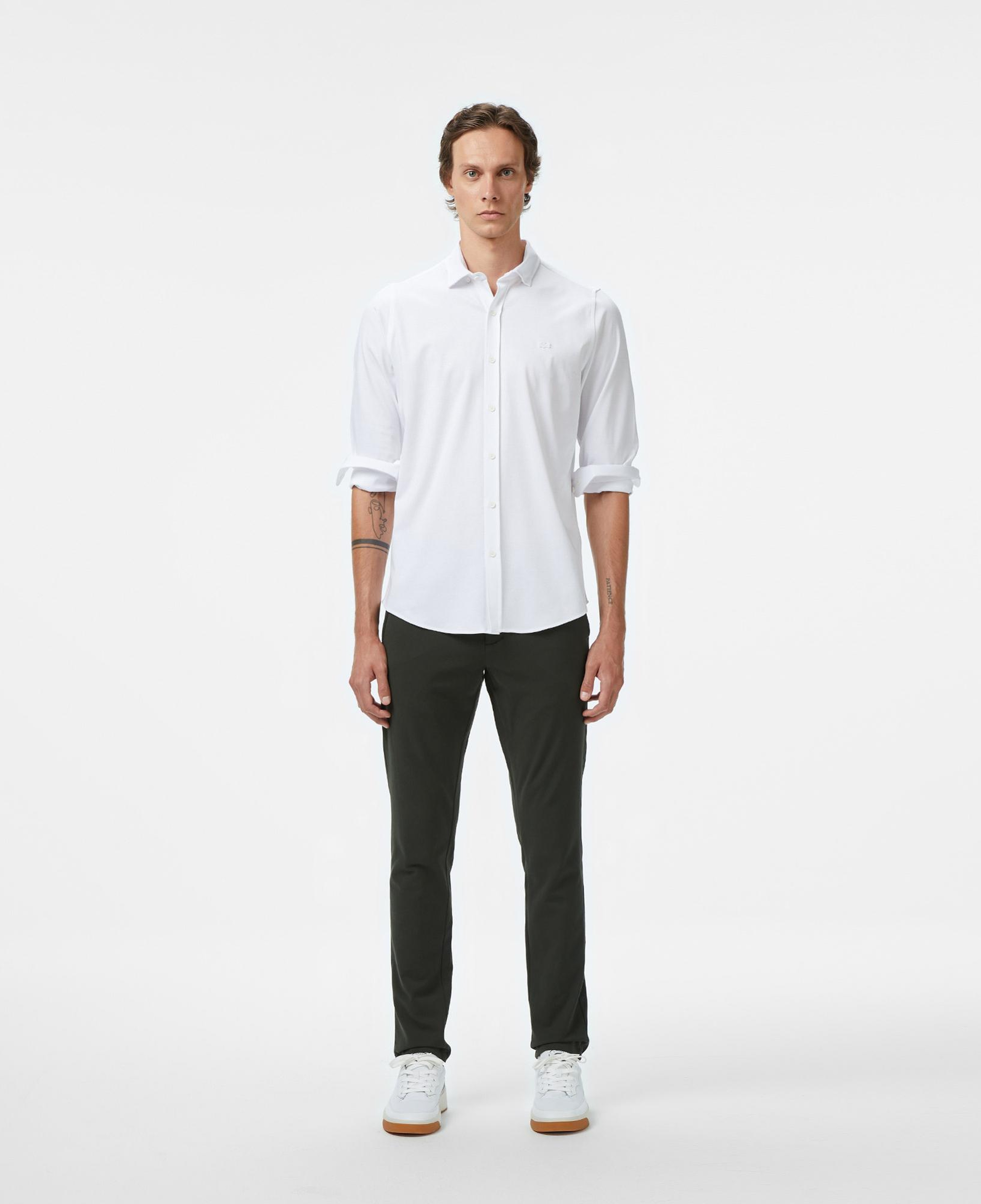 Lacoste Erkek Slim Fit Haki Chino Pantolon