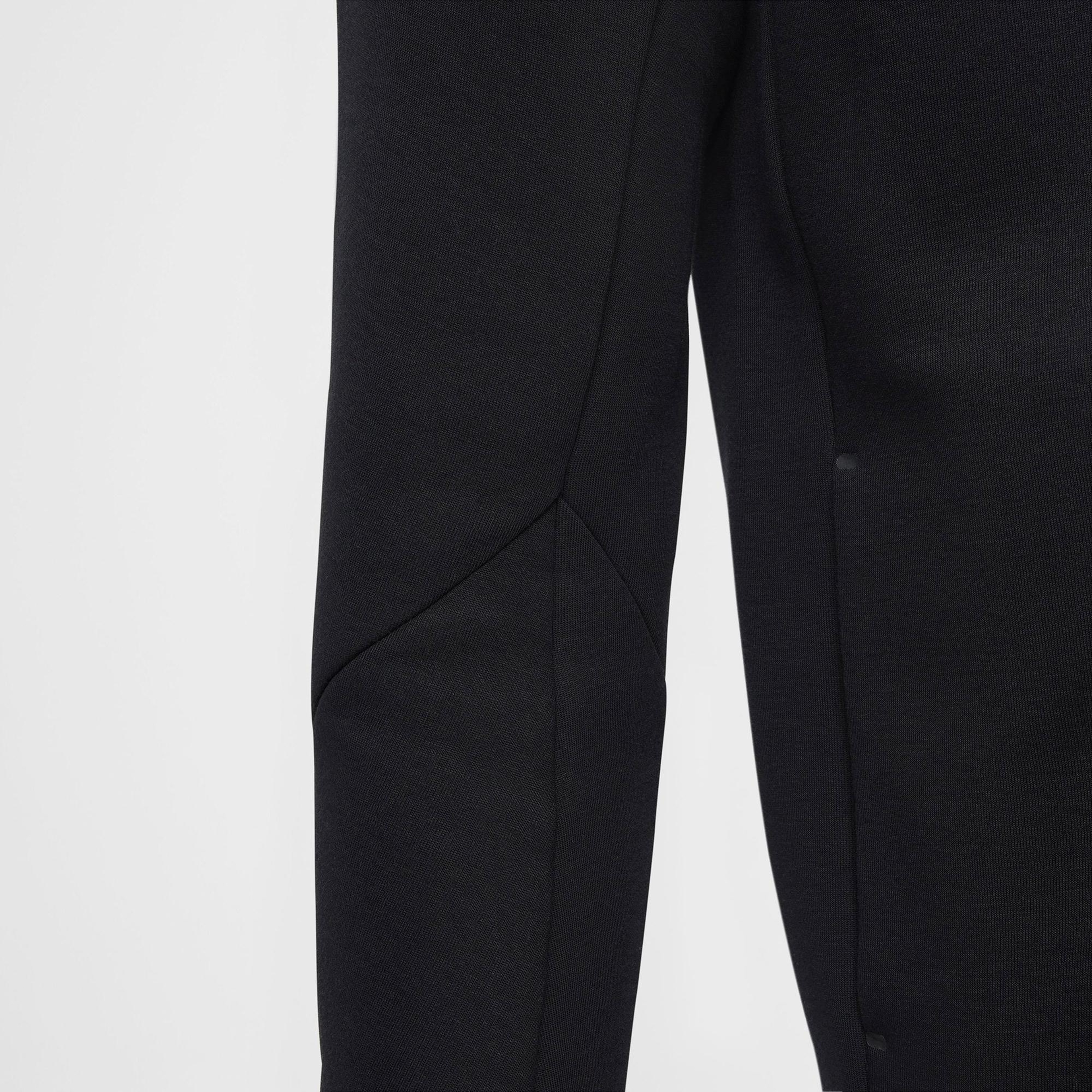 Nike Tech Fleece Erkek Siyah Kapüşonlu Hoodie