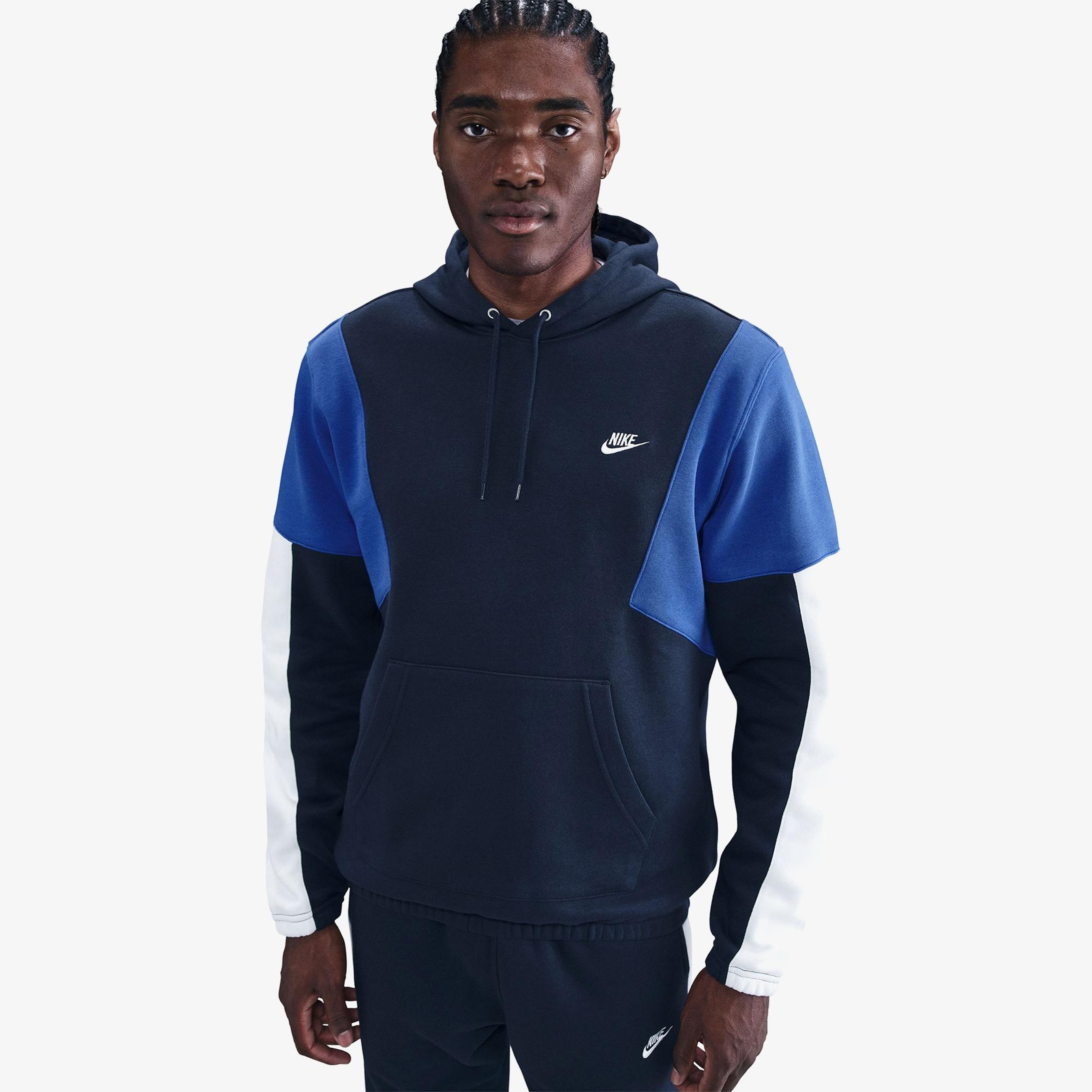 Nike Fleece Track Erkek Lacivert Eşofman Takımı