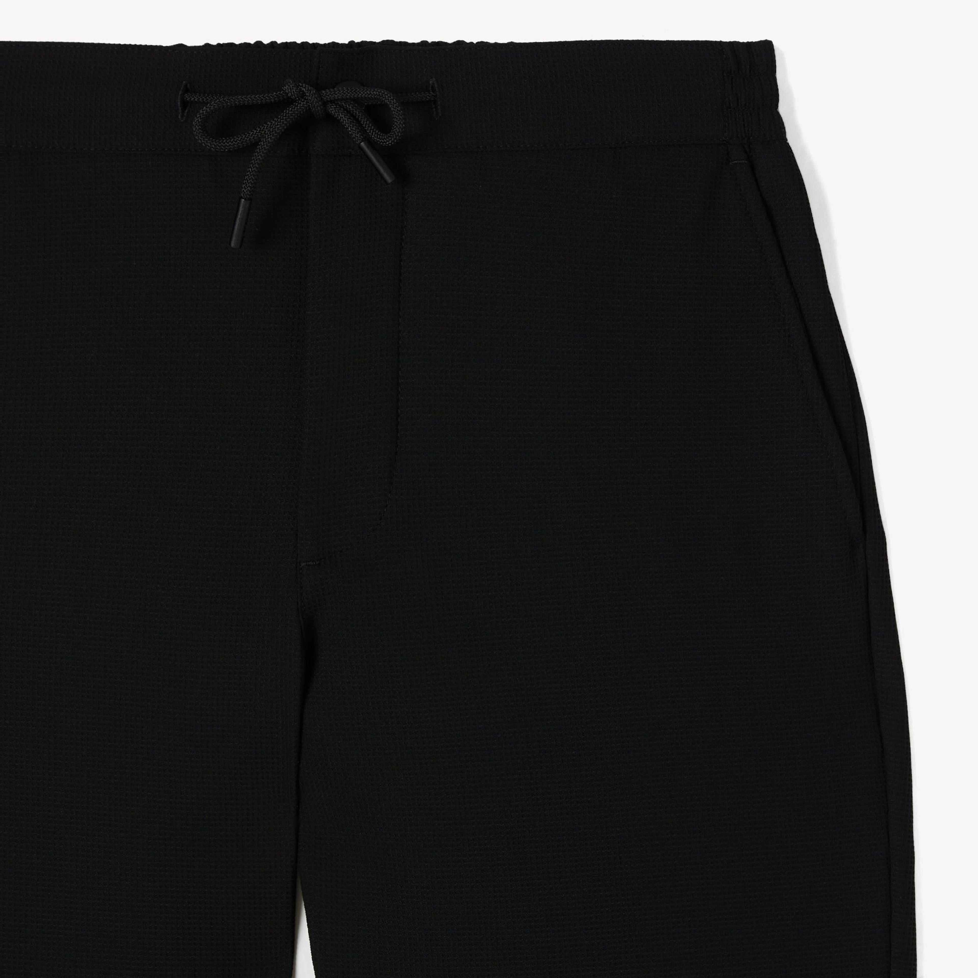 Lacoste Erkek Tapered Fit Siyah Pantolon
