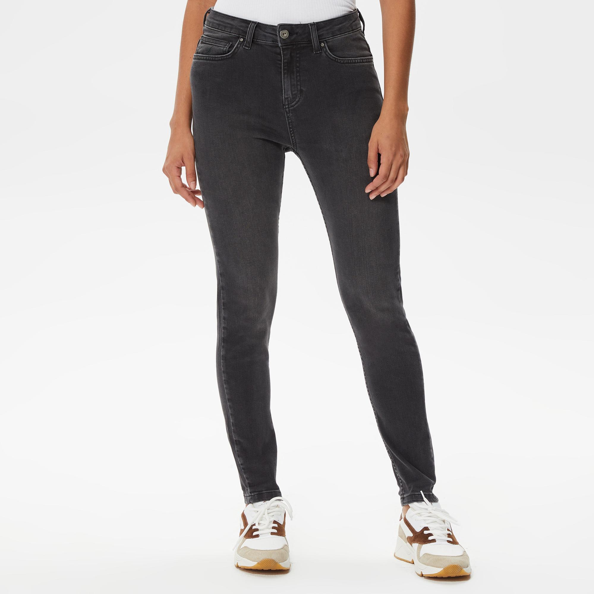 Nautica Kadın Siyah Standart Fit Jean Pantolon