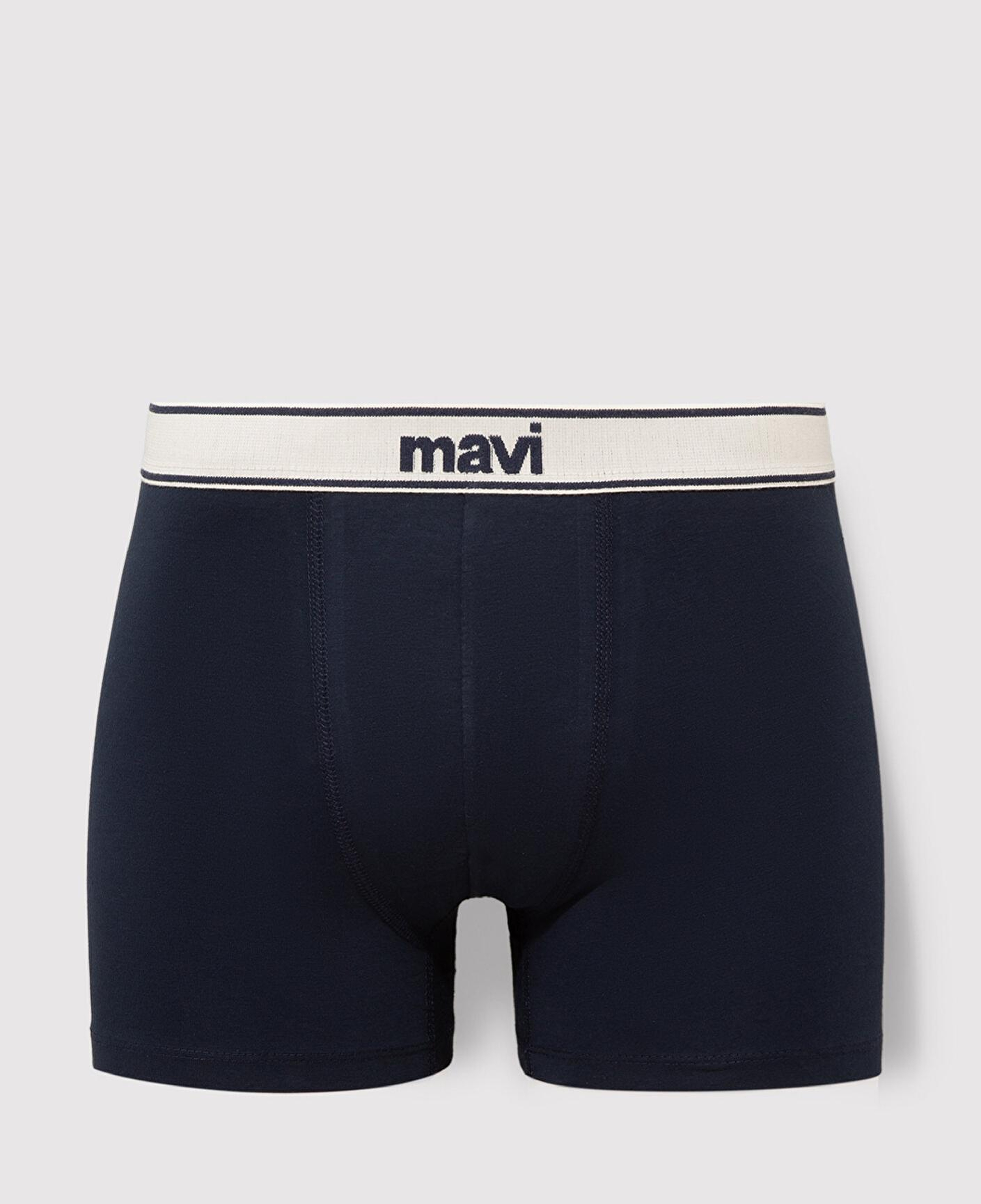 Mavi Lacivert Basic Boxer 092463-33648