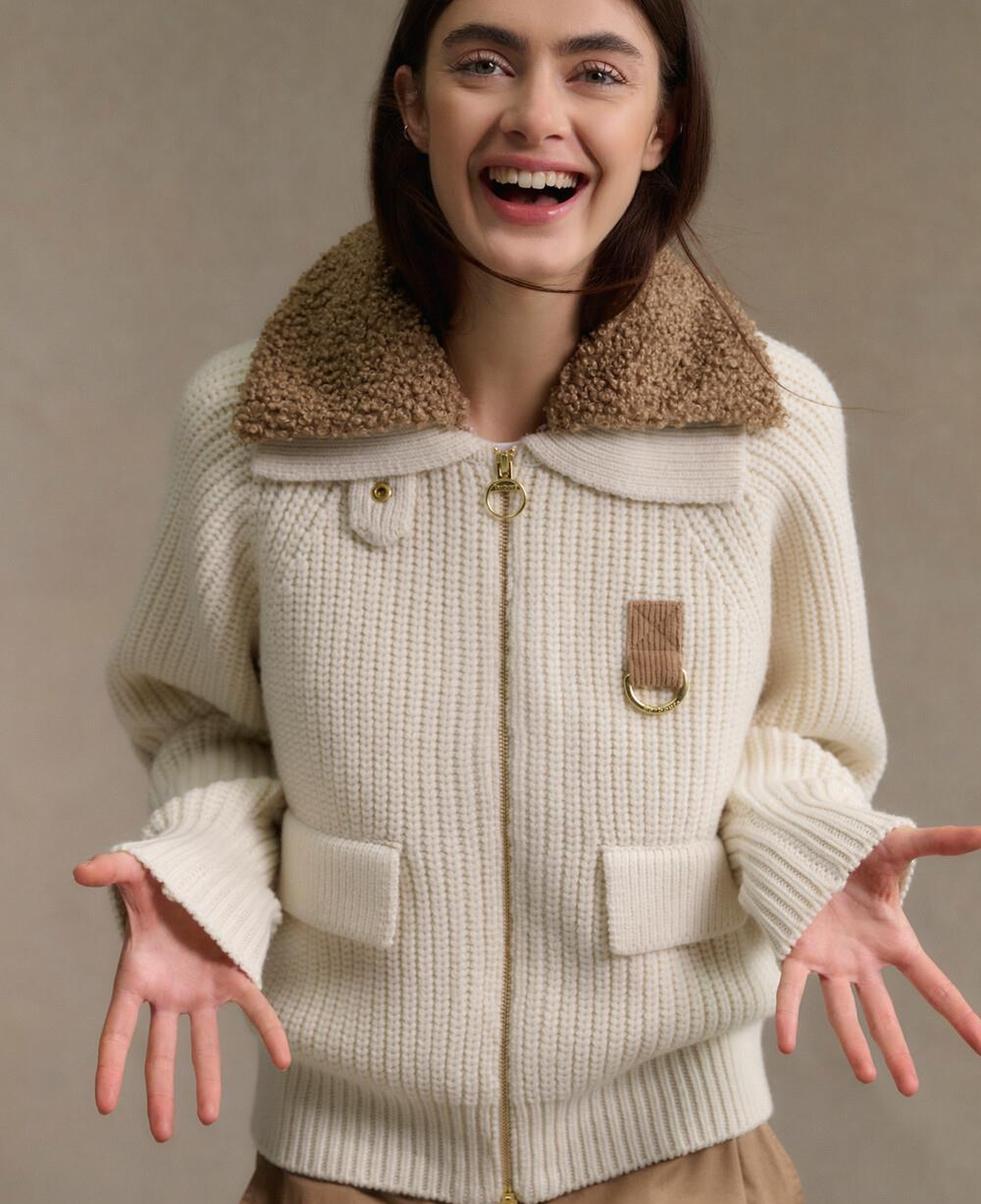 Barbour Marla Knitted Kazak