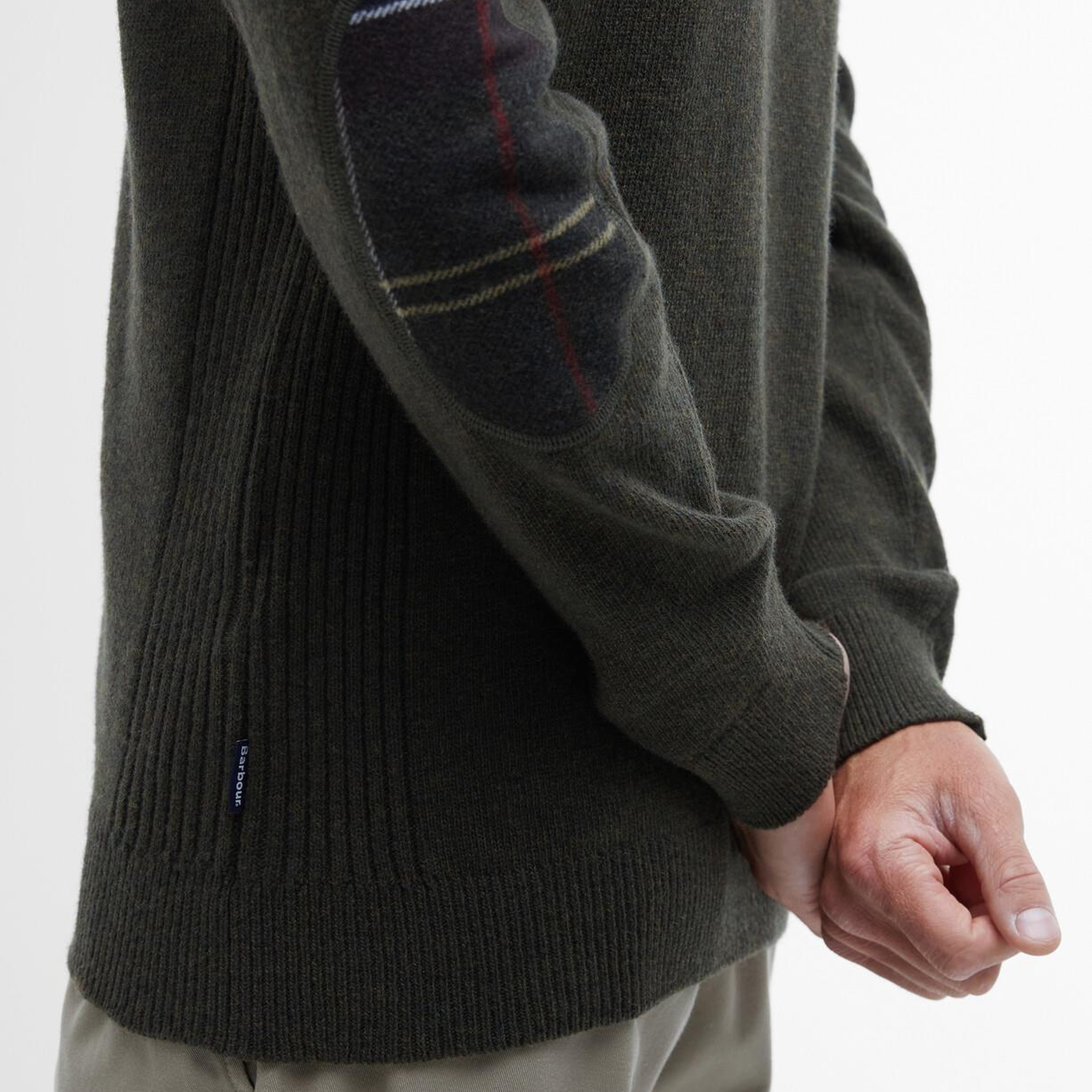 Barbour Holden Half Zip Knitted Kazak