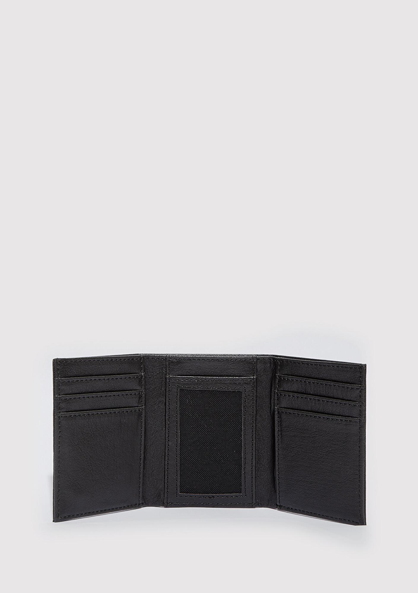 Mavi Mühür Logo Siyah Cüzdan 092240-900