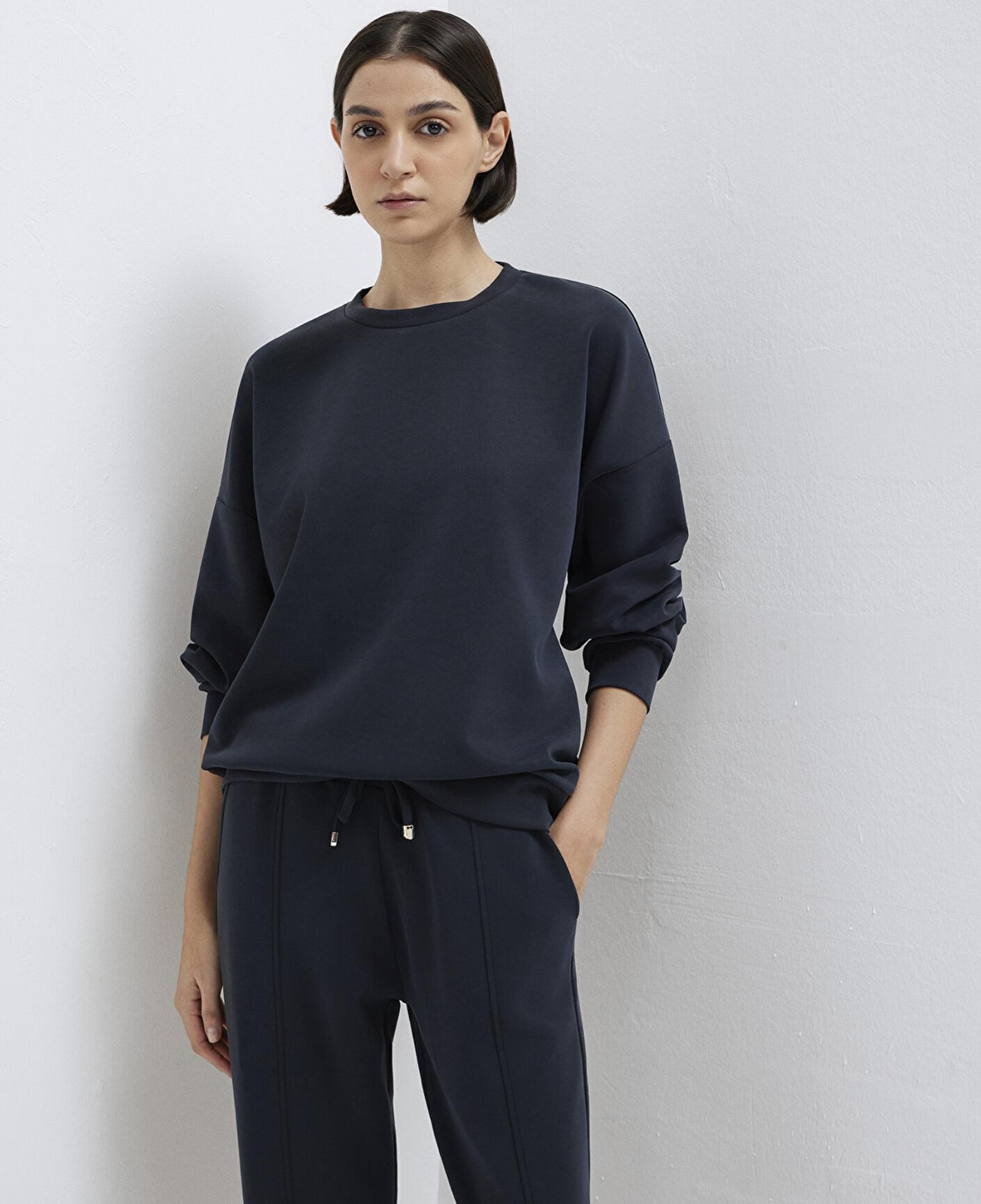 Mavi Lux Touch (TENCEL™) Modal Siyah Sweatshirt 168837-900