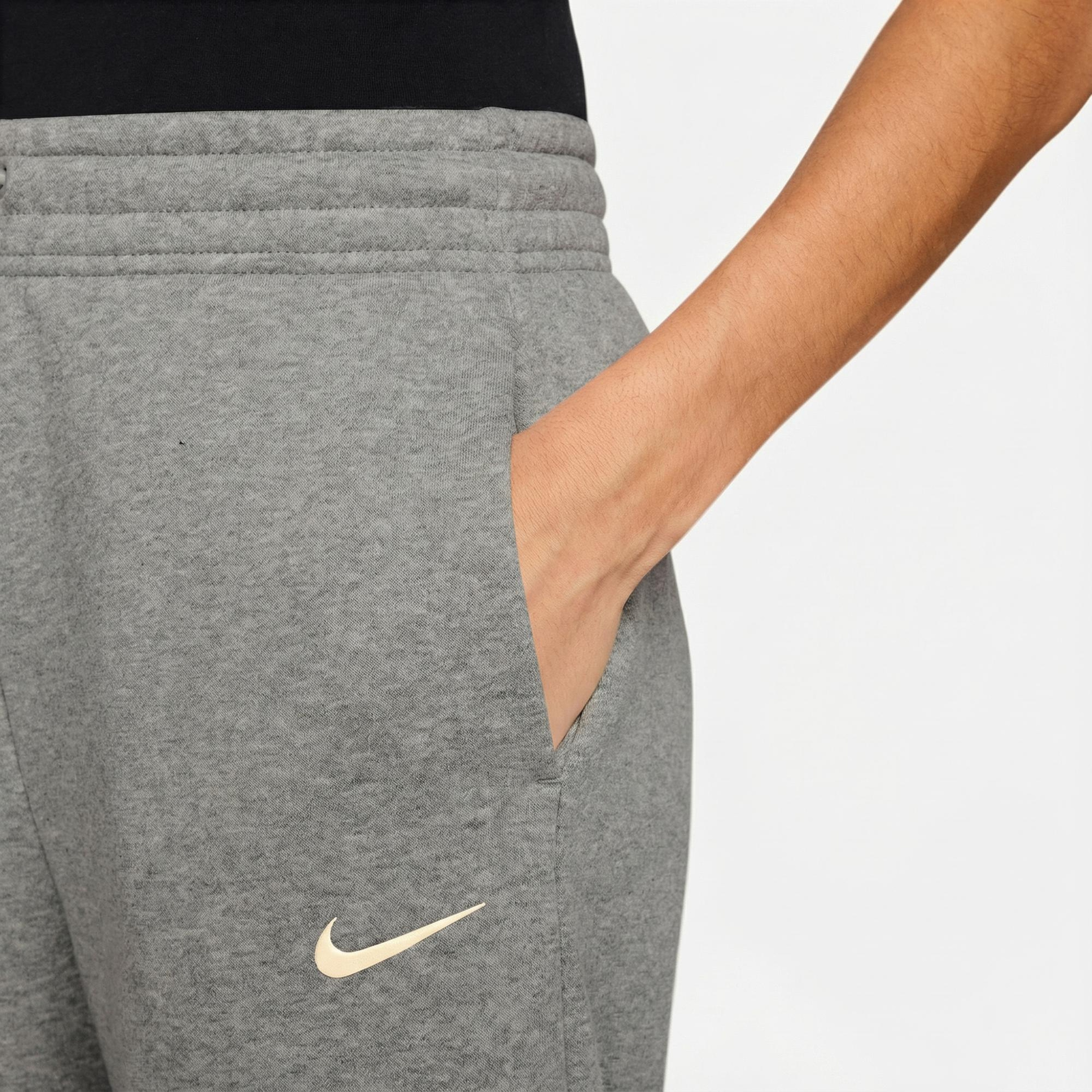 Nike Sportswear Phoenix Fleece Kadın Gri Eşofman Altı