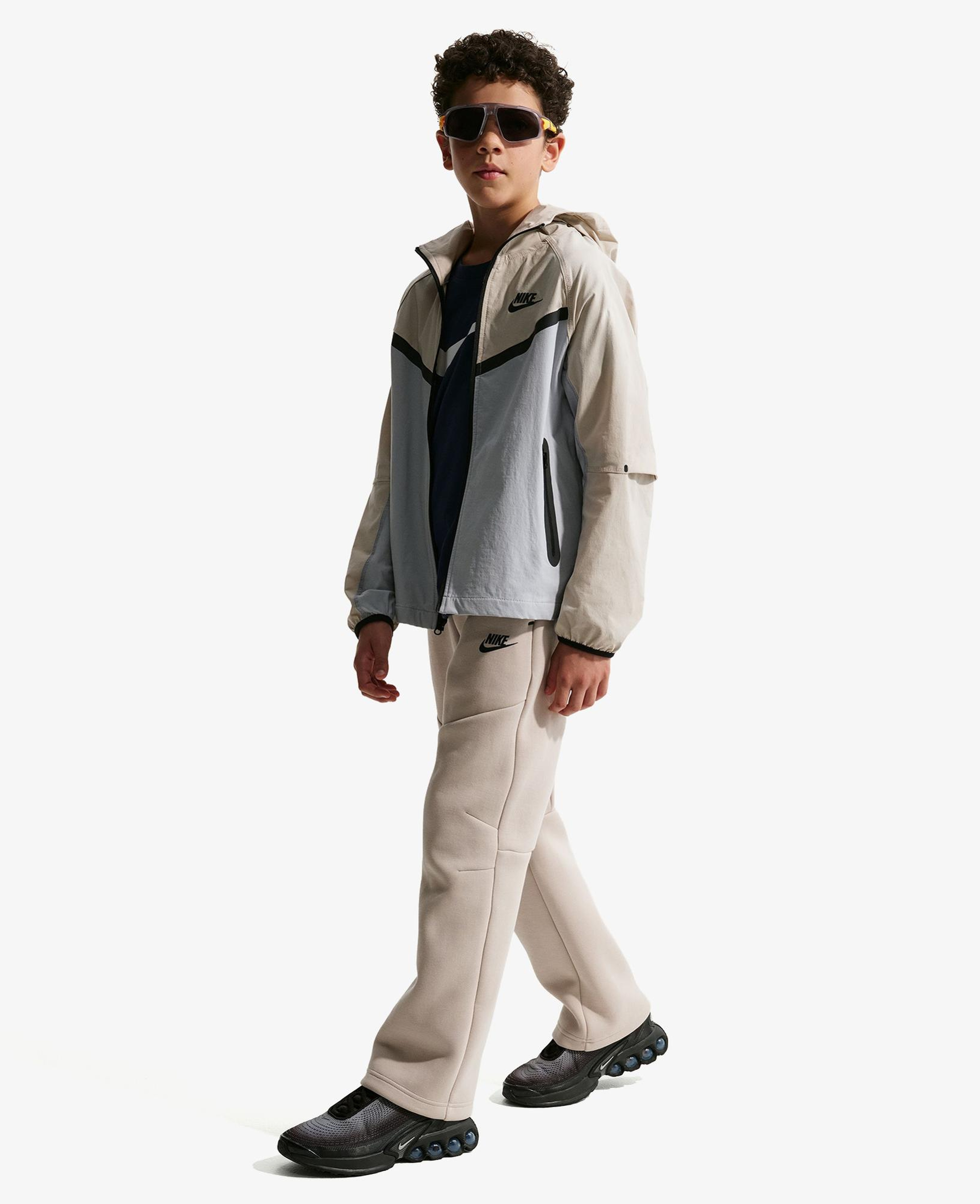 Nike Sportswear Tech Fleece Çocuk Bej Eşofman Altı