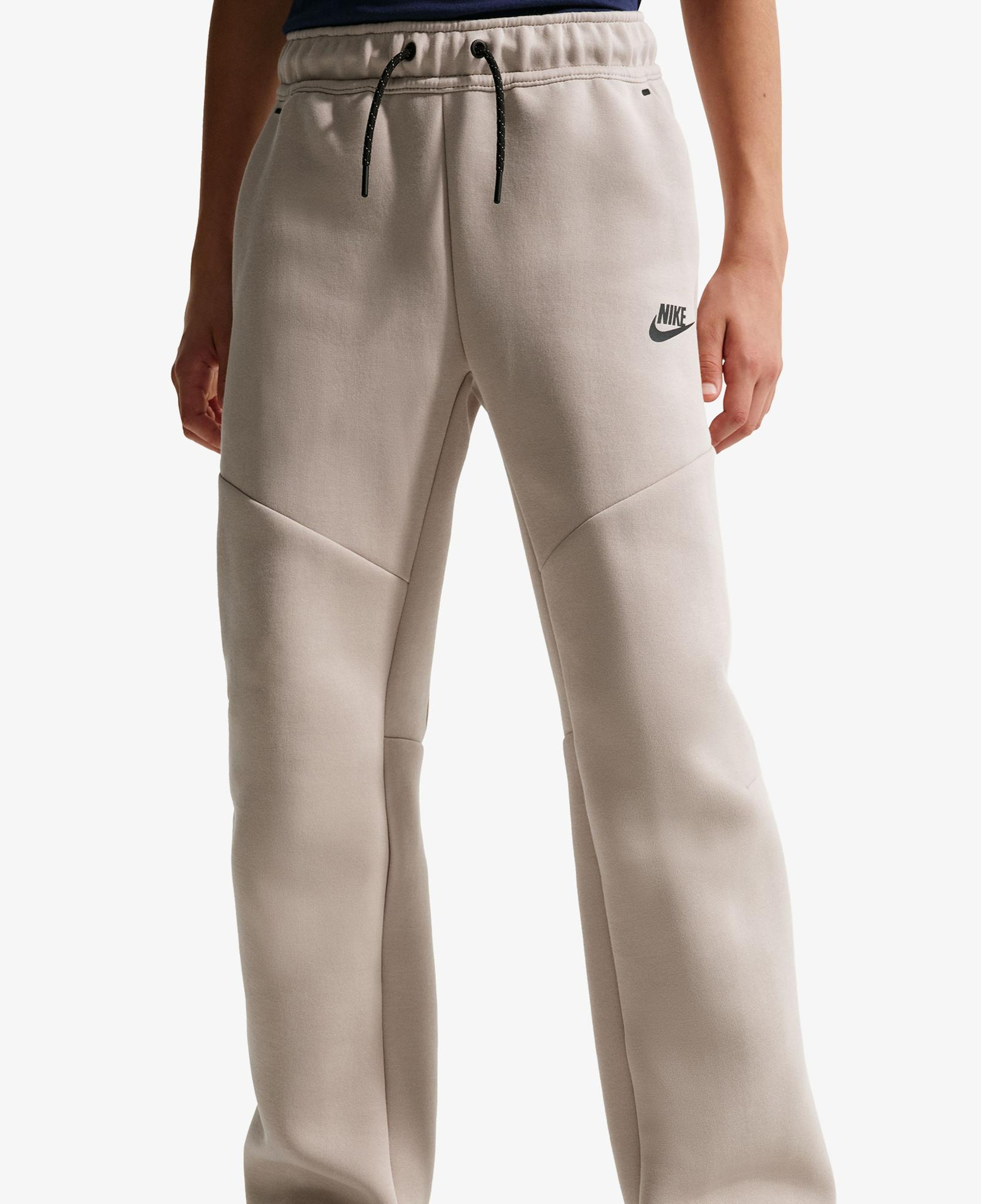 Nike Sportswear Tech Fleece Çocuk Bej Eşofman Altı