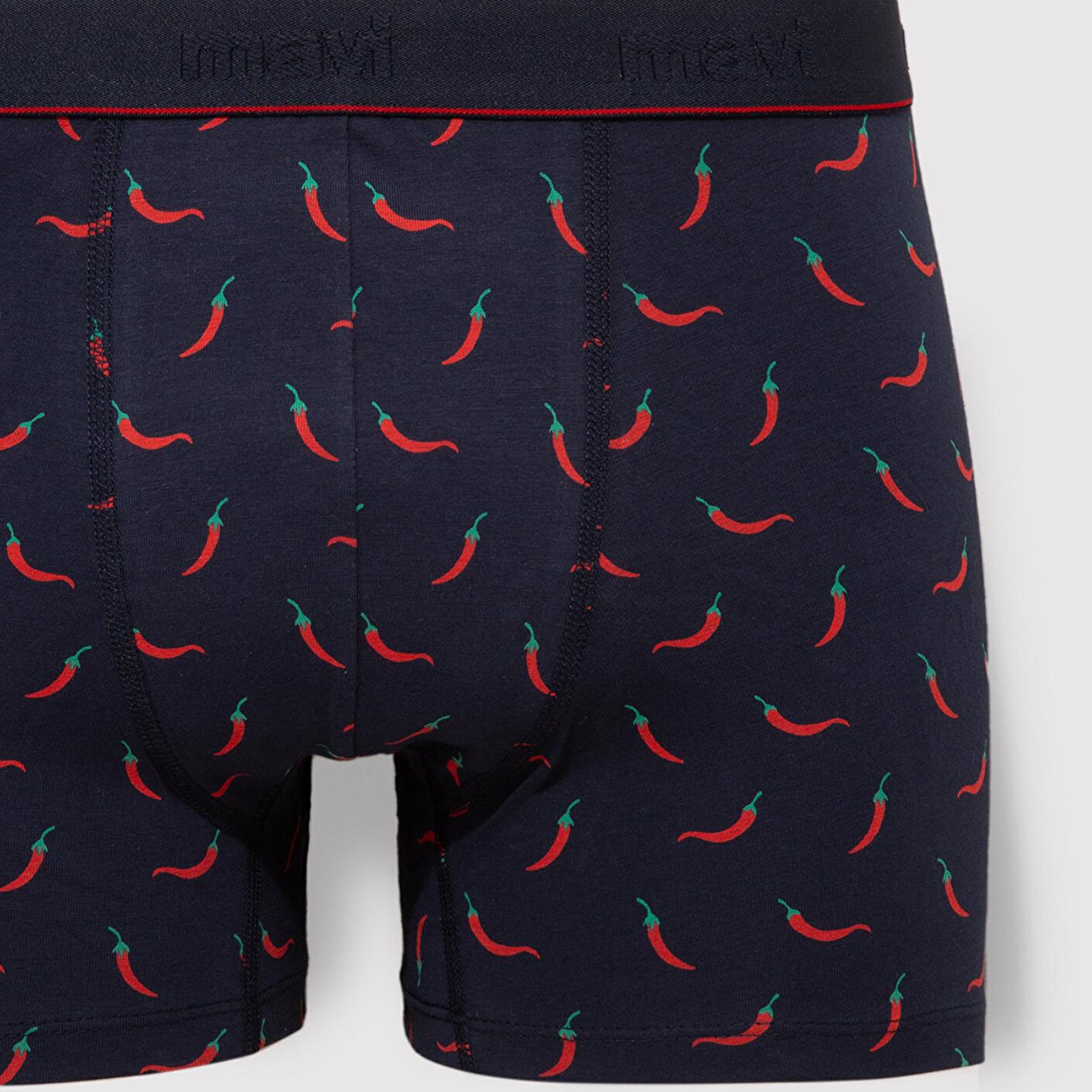 Mavi Biber Baskılı Lacivert Boxer 091943-29722