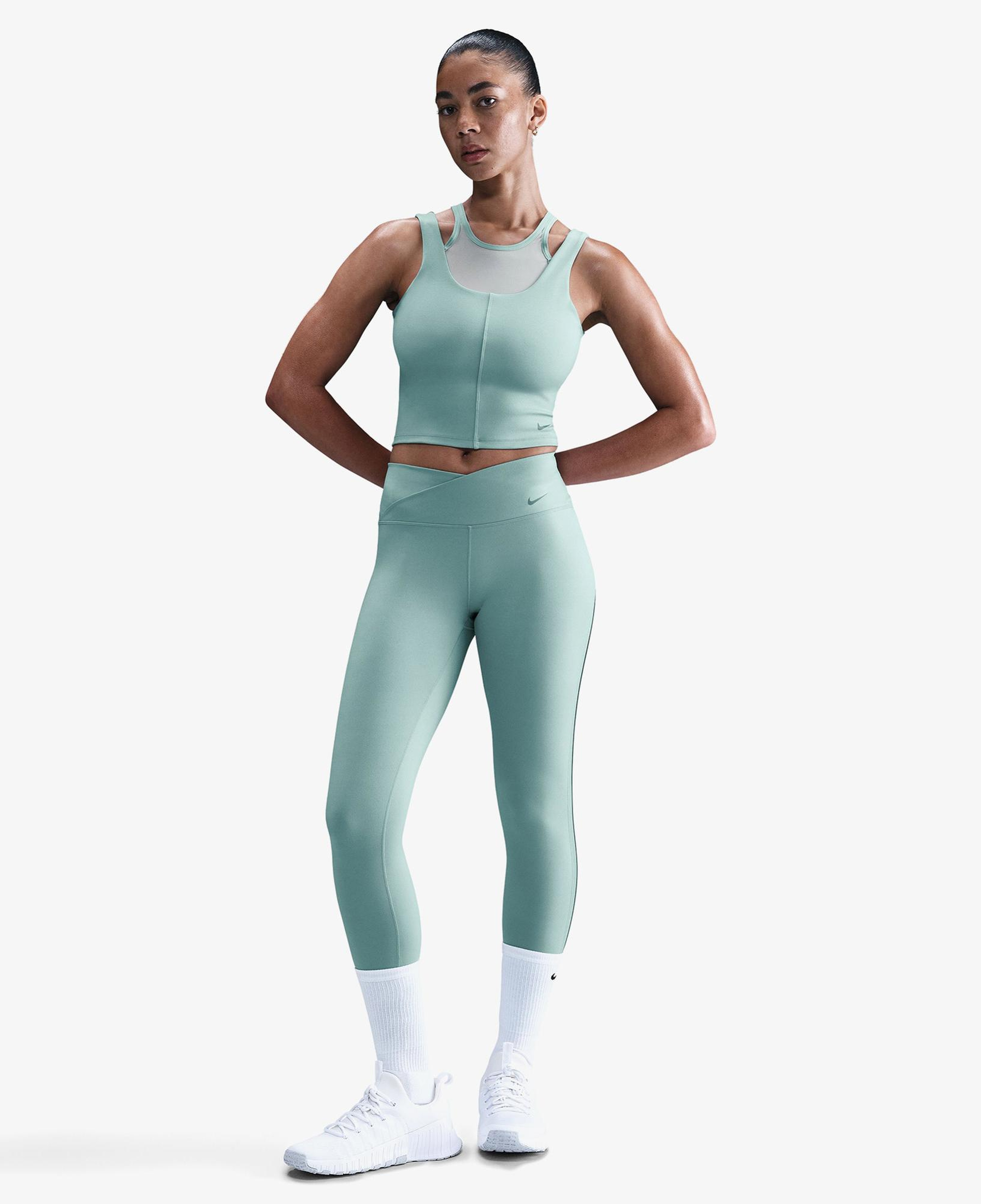 Nike One Dri-Fit Kadın Yeşil Tayt