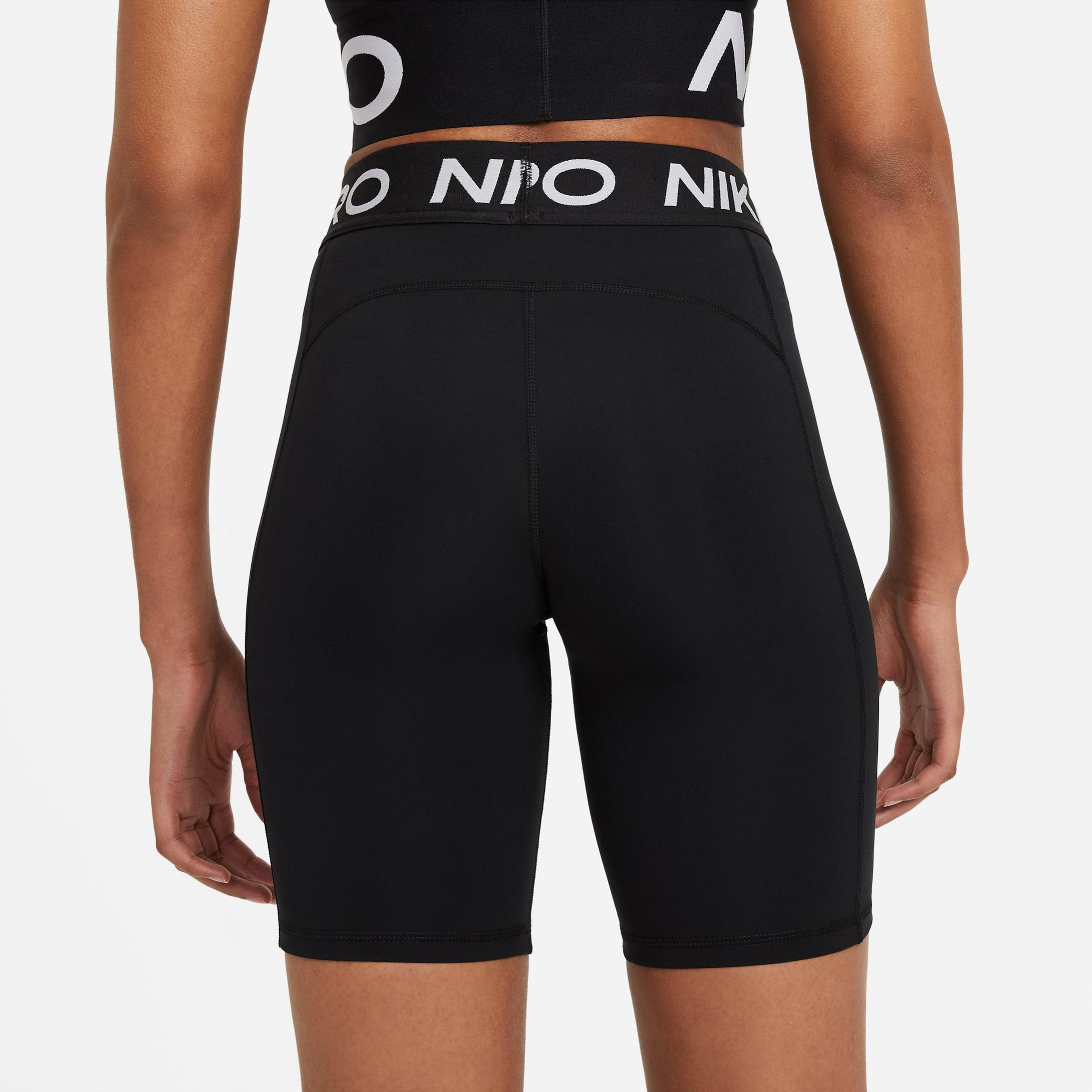 Nike Pro 365 20 cm Kadın Siyah Kısa Tayt