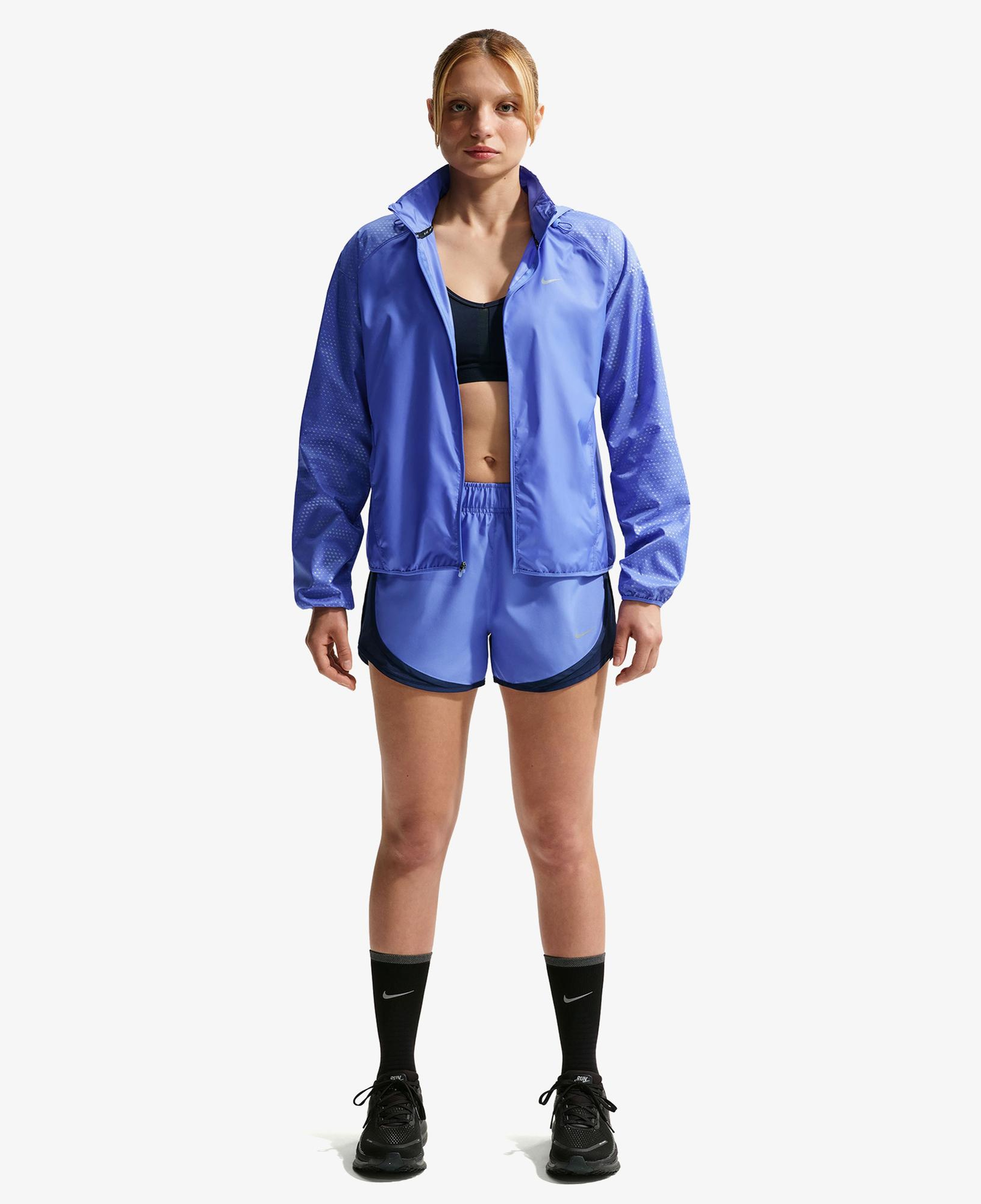 Nike Tempo Repel Flash Kadın Mor Ceket