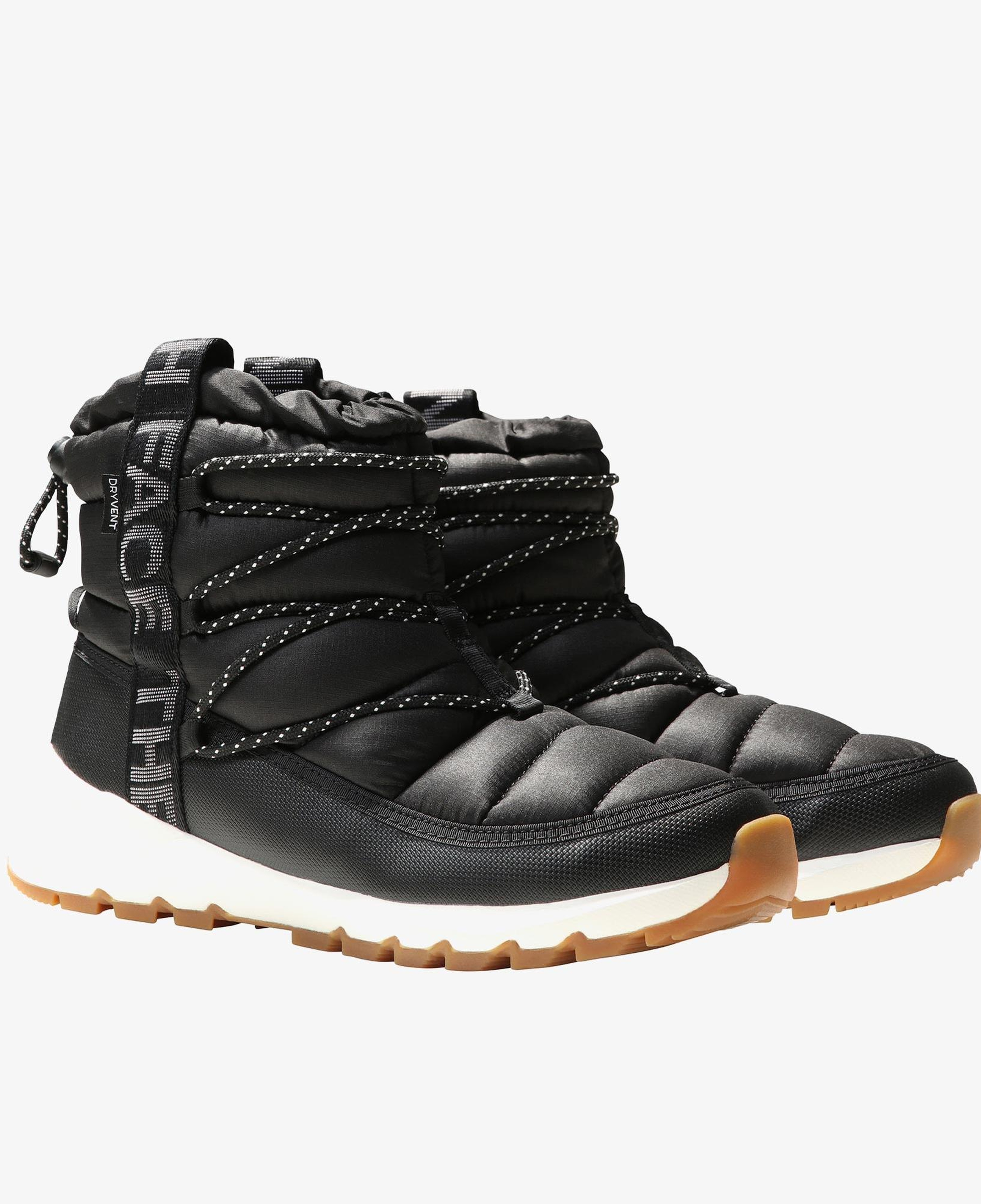 The North Face Thermoball Lace Up Waterproof Kadın Siyah Bot