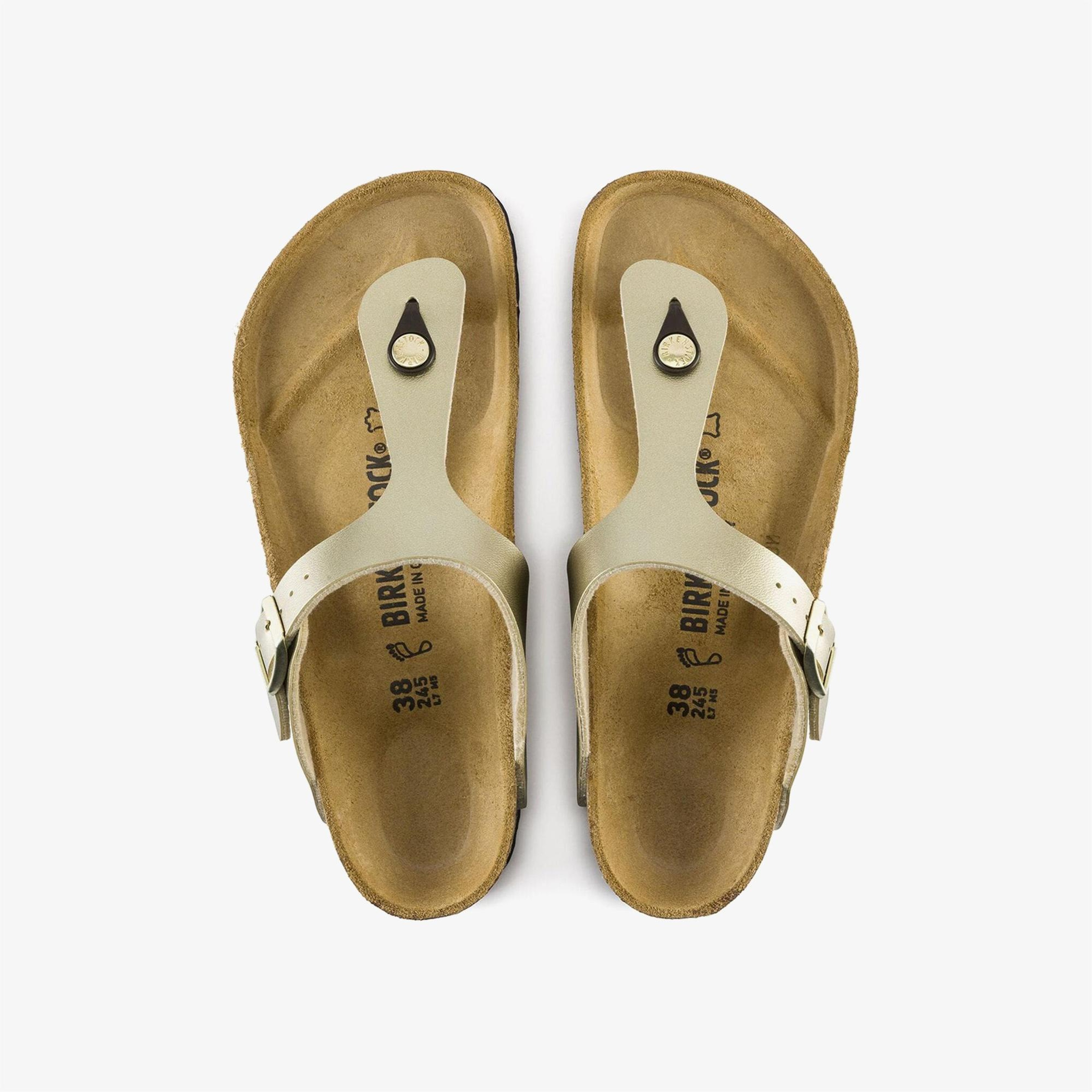 Birkenstock Gizeh BF Kadın Krem Terlik