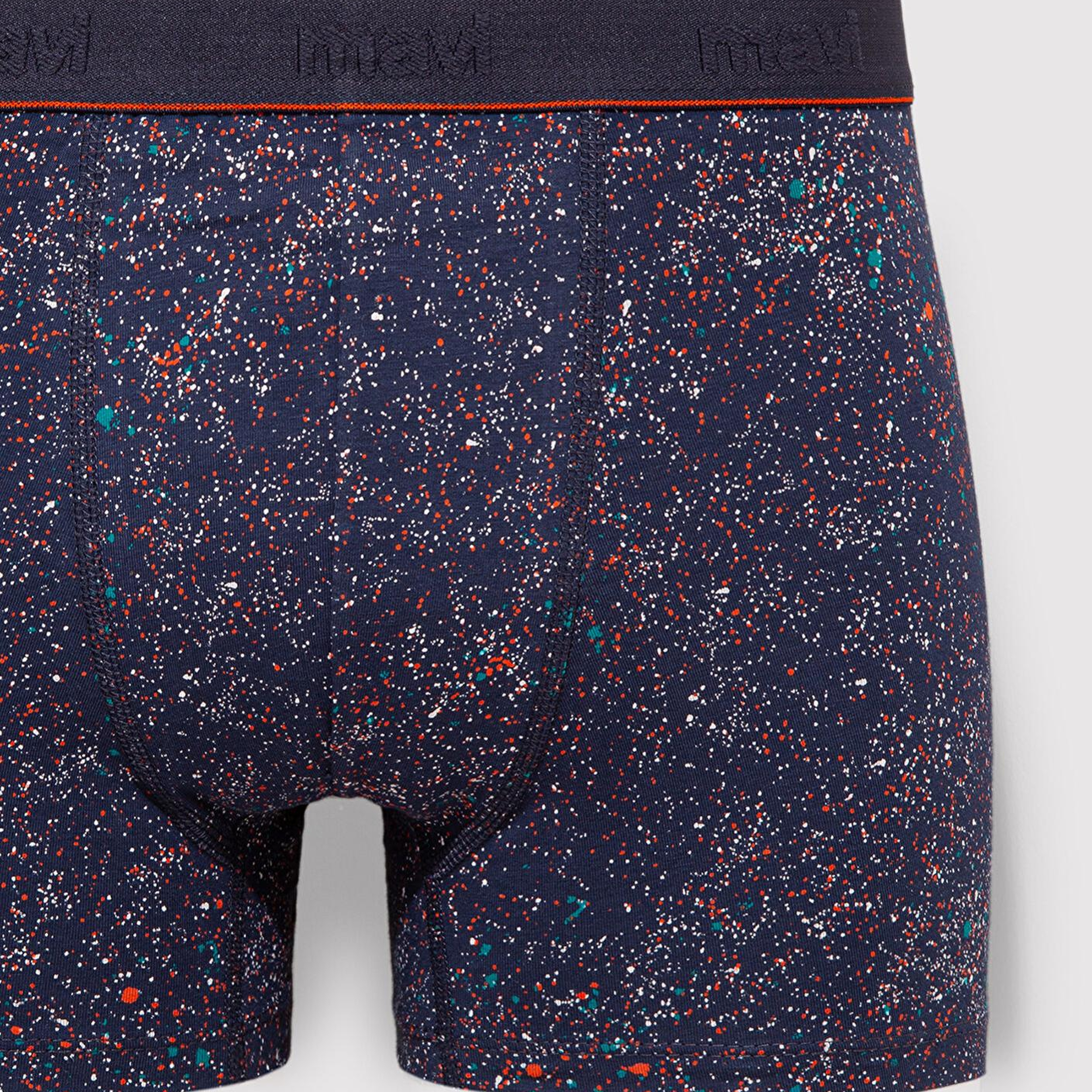 Mavi Baskılı Lacivert Boxer 091280-28417