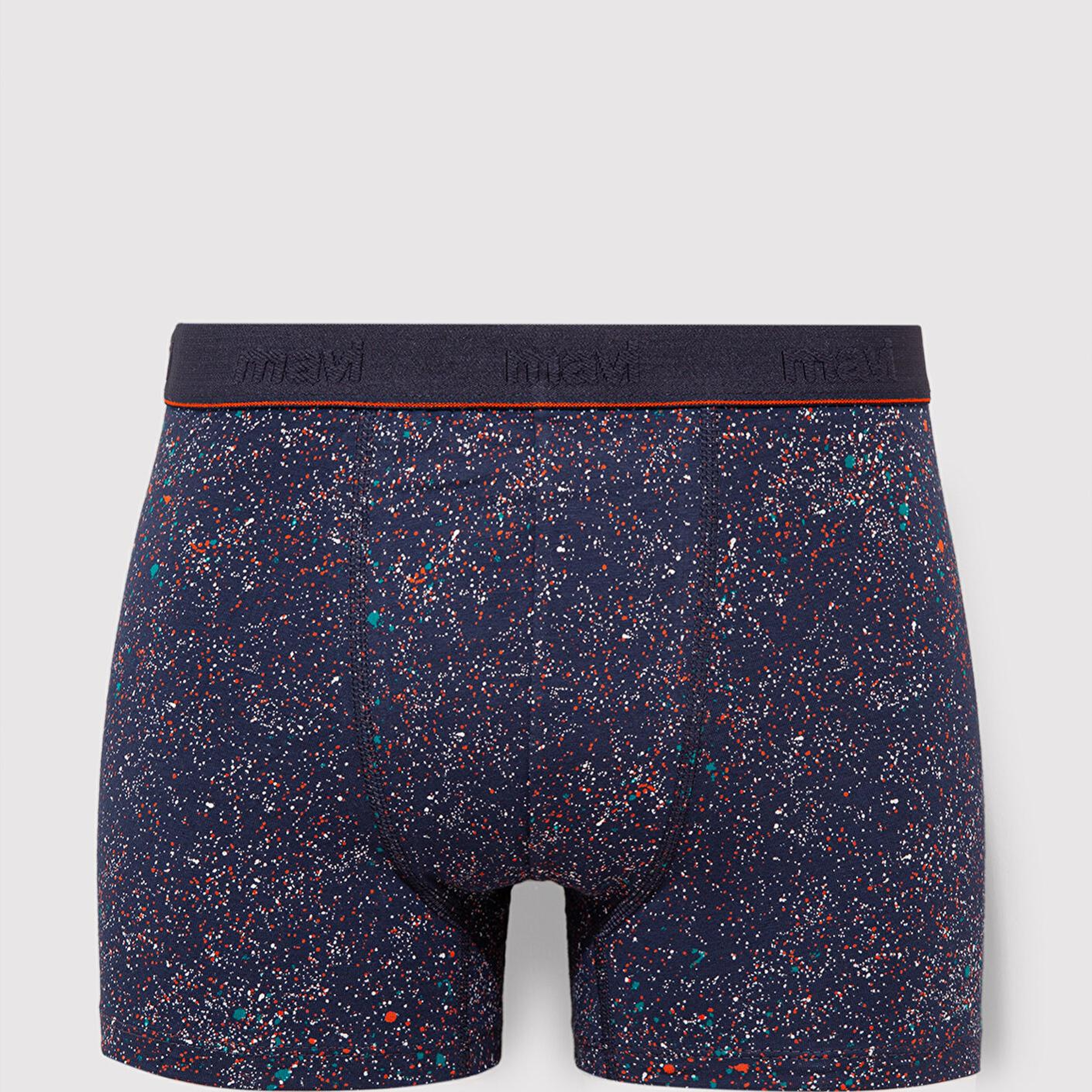 Mavi Baskılı Lacivert Boxer 091280-28417